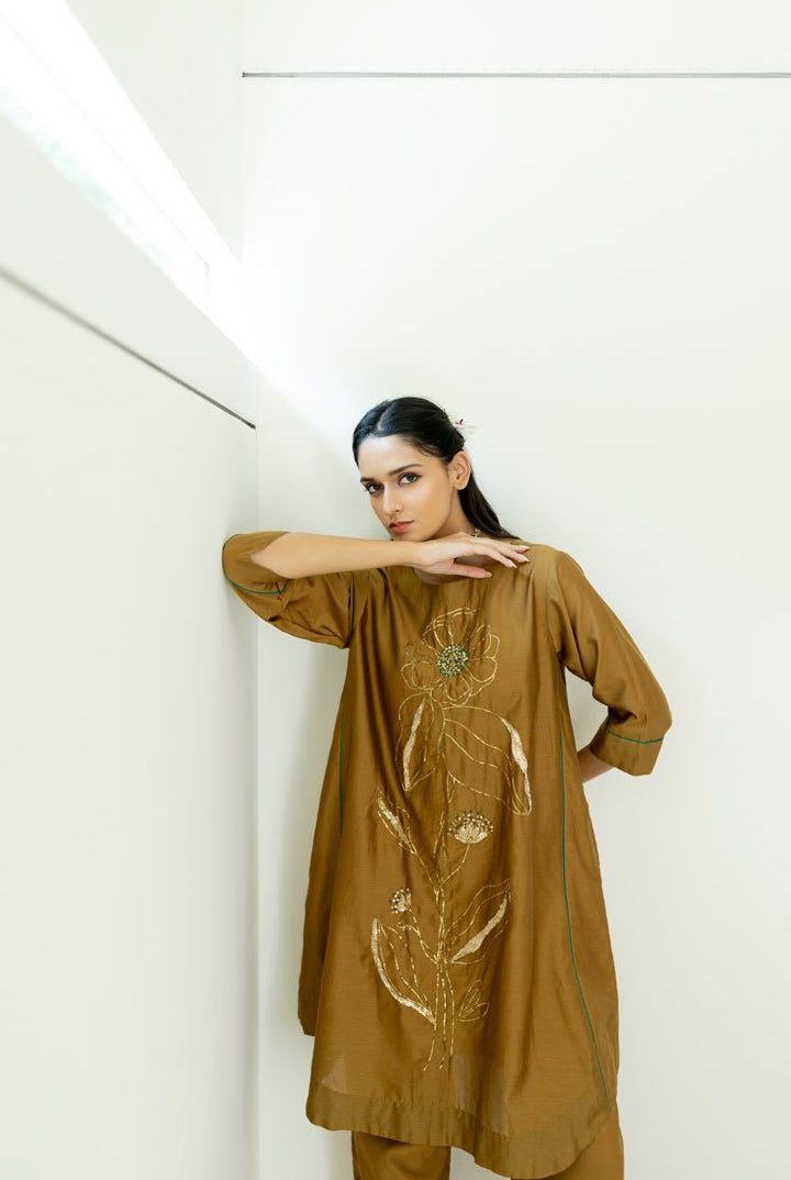 Raivya Embroidered Co - ord Set - CiceroniKurta Set, Festive WearSilai Studio