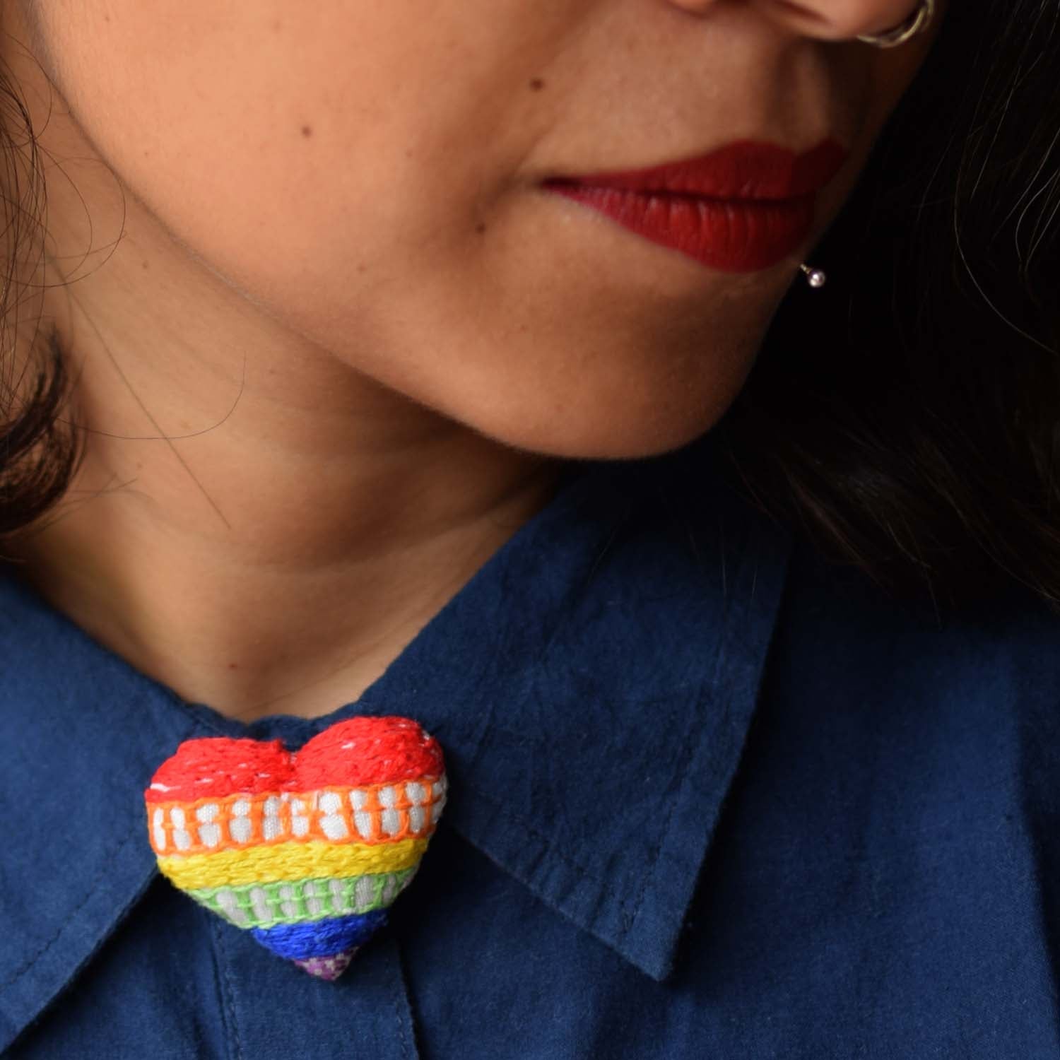 Rangeela Dil Brooch - CiceroniBroochPaulami