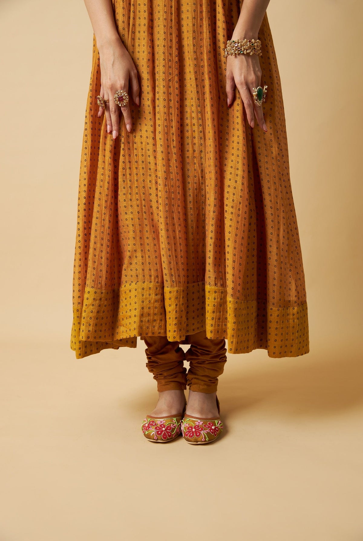Rangrez Embroidered Kurta Set- Set of 3 - CiceroniKurta Set, Festive WearPants and Pajamas