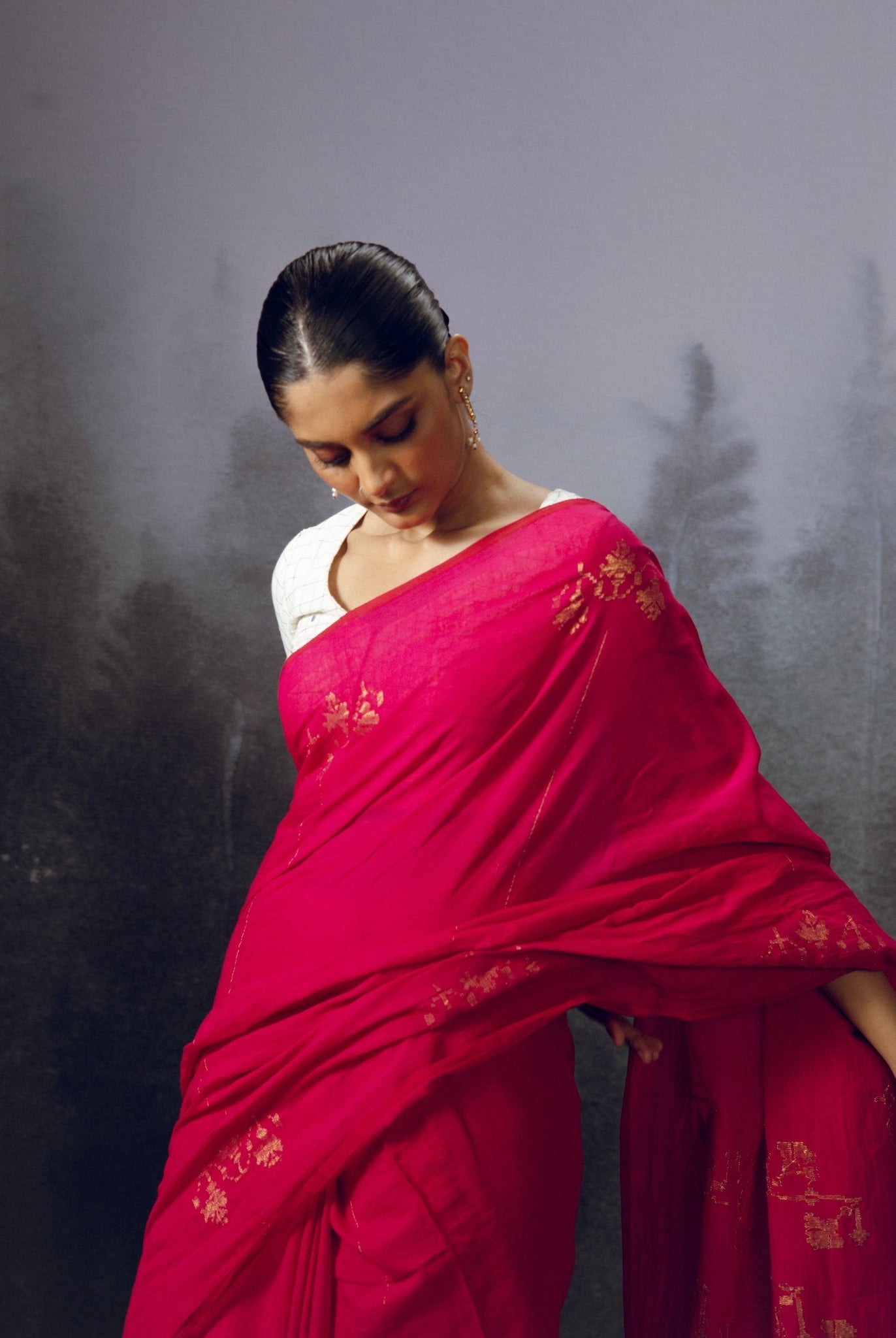 Ranjini Saree - CiceroniSareeGulmohar Calcutta