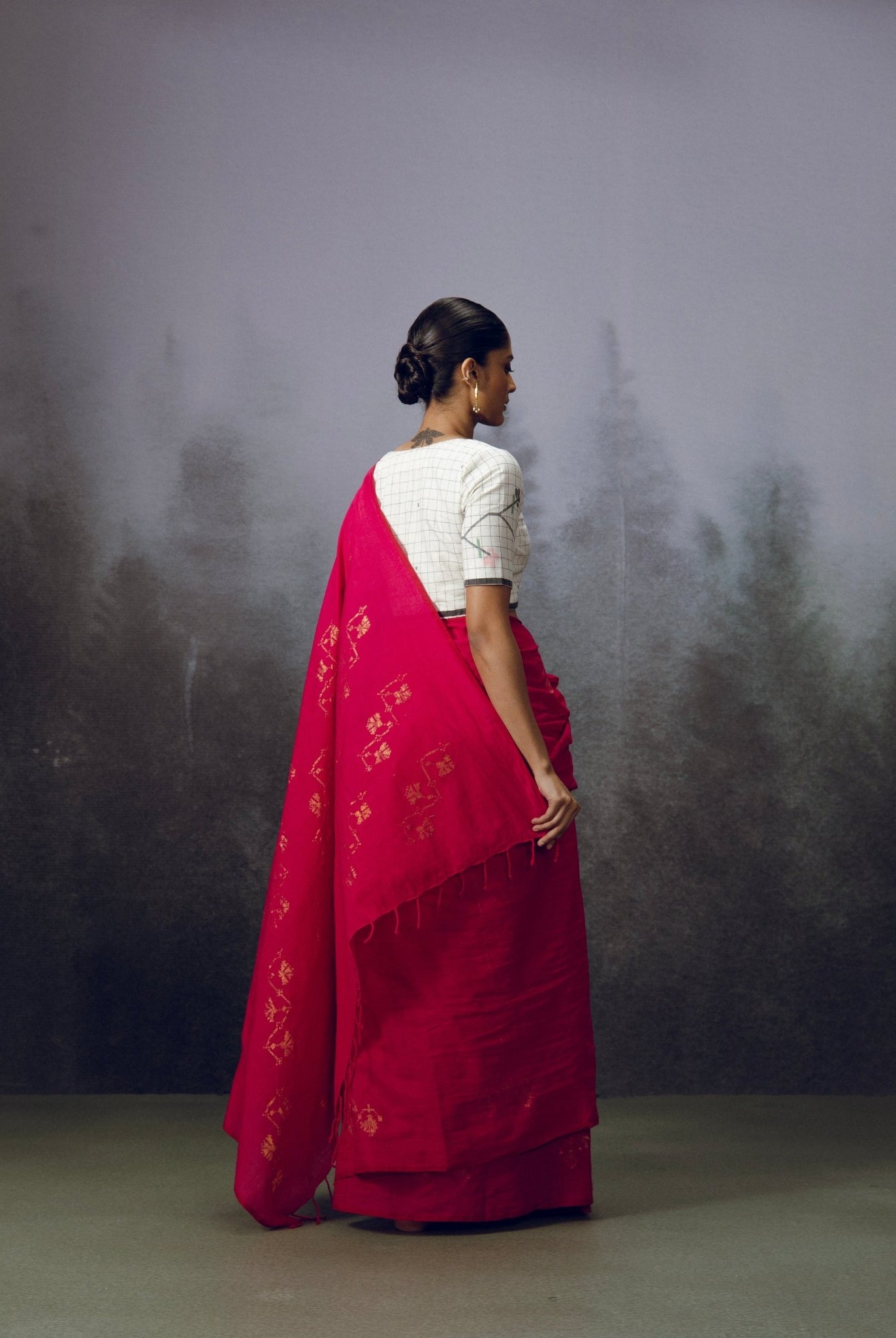 Ranjini Saree - CiceroniSareeGulmohar Calcutta