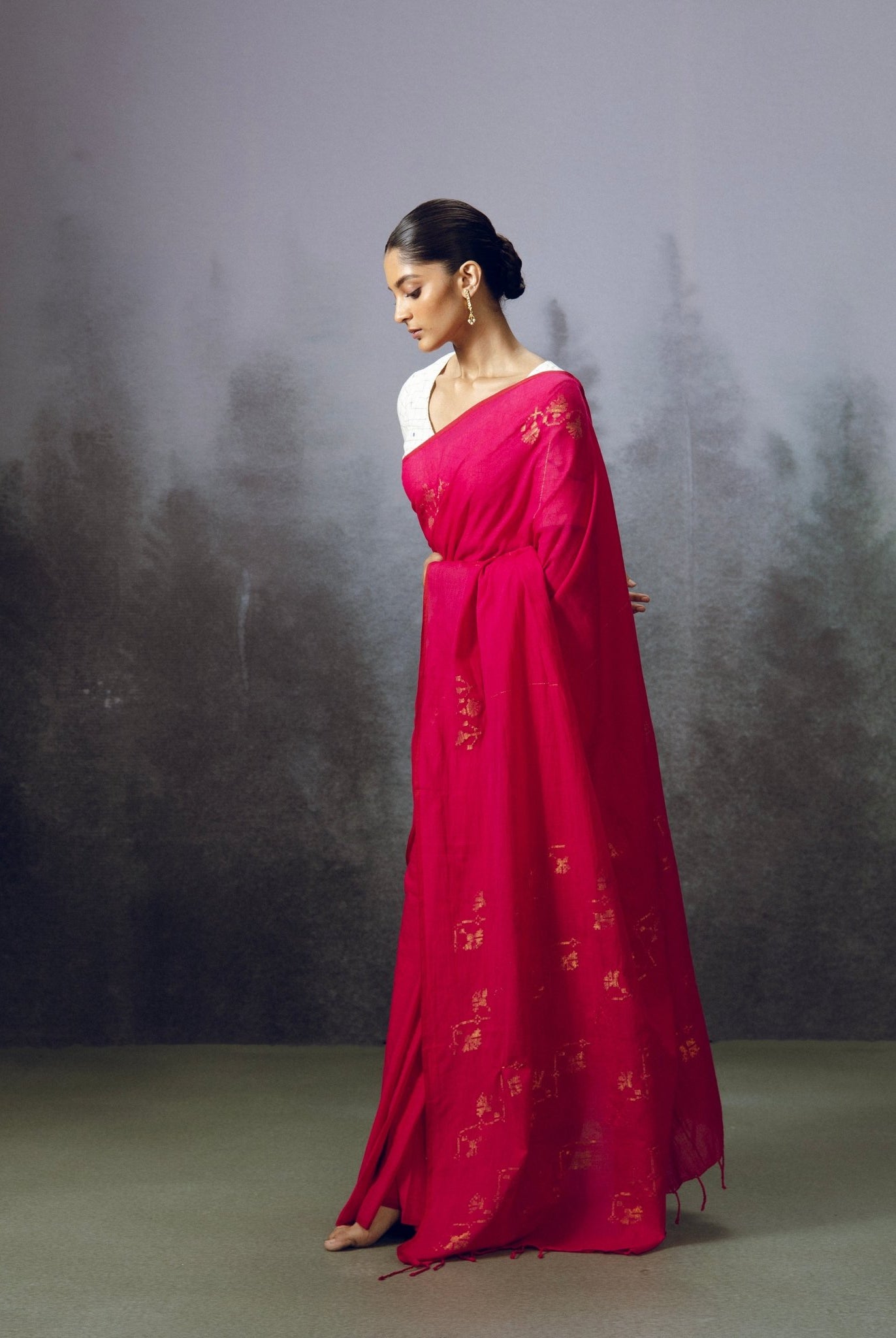 Ranjini Saree - CiceroniSareeGulmohar Calcutta