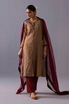 Rashmi Kurta Set - Grey - CiceroniKurta SetsLabel Shreya Sharma