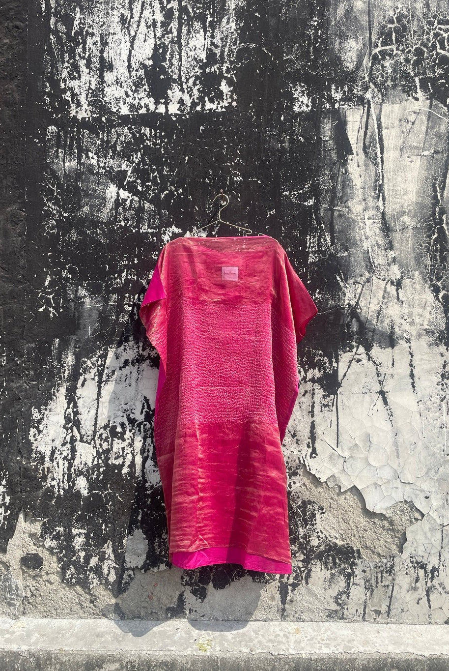 Raspberry Pink Zari Firdaus Kaftan - CiceroniKaftanAnam Husain