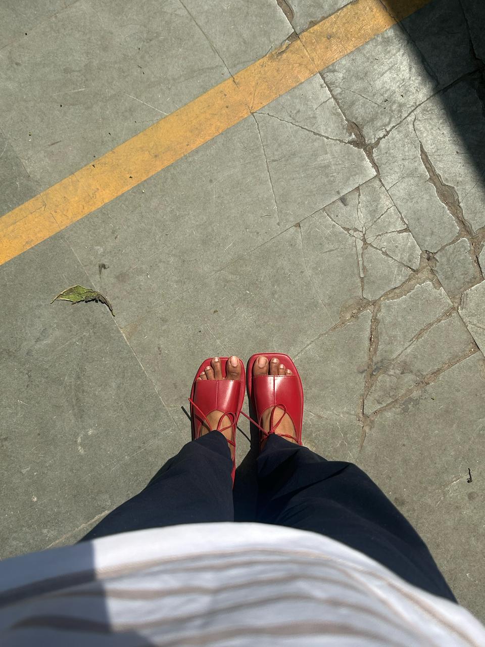 Red Mio Sandals - Women - CiceroniSandalsSlomotion