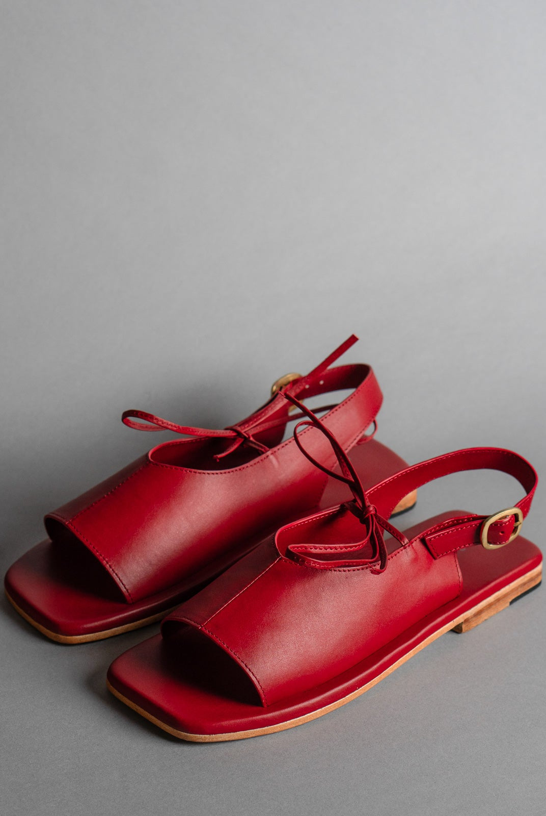 Red Mio Sandals - Women - CiceroniSandalsSlomotion