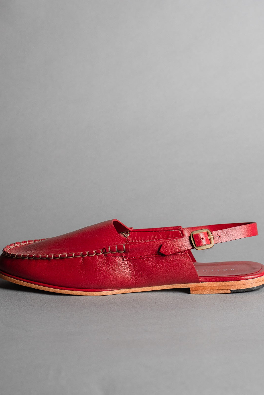 Red Mule Loafers - Women - CiceroniSandalsSlomotion