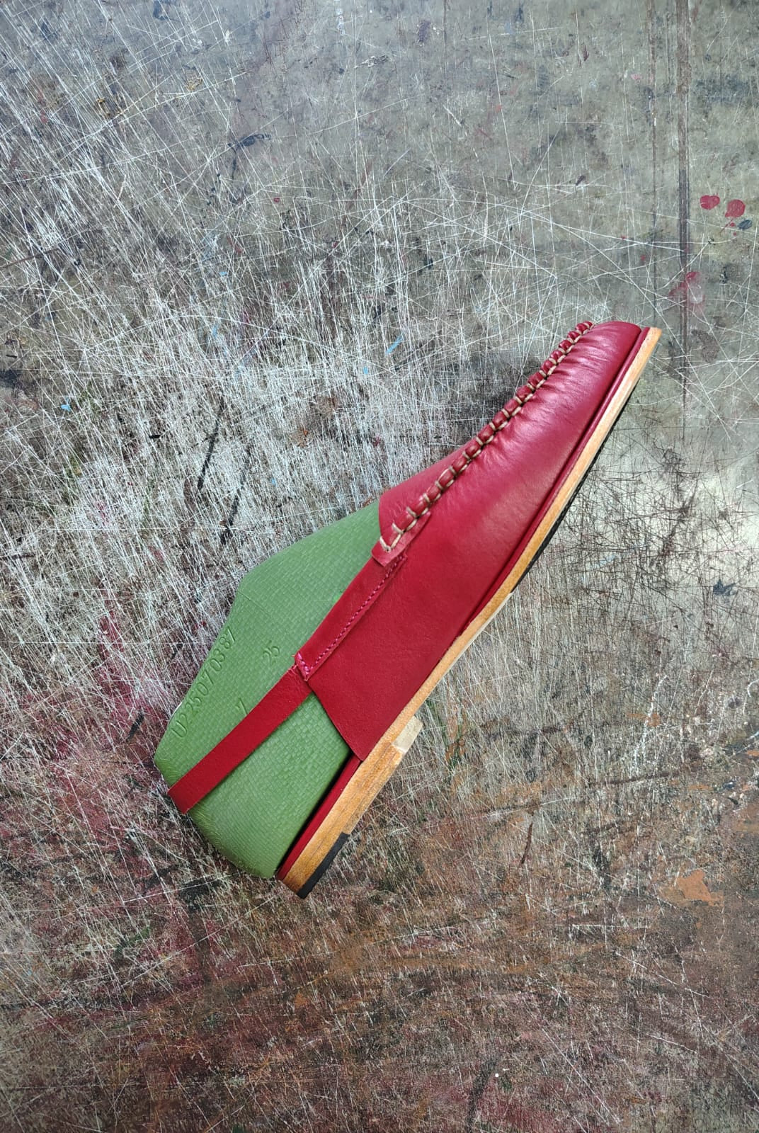 Red Mule Loafers - Women - CiceroniSandalsSlomotion