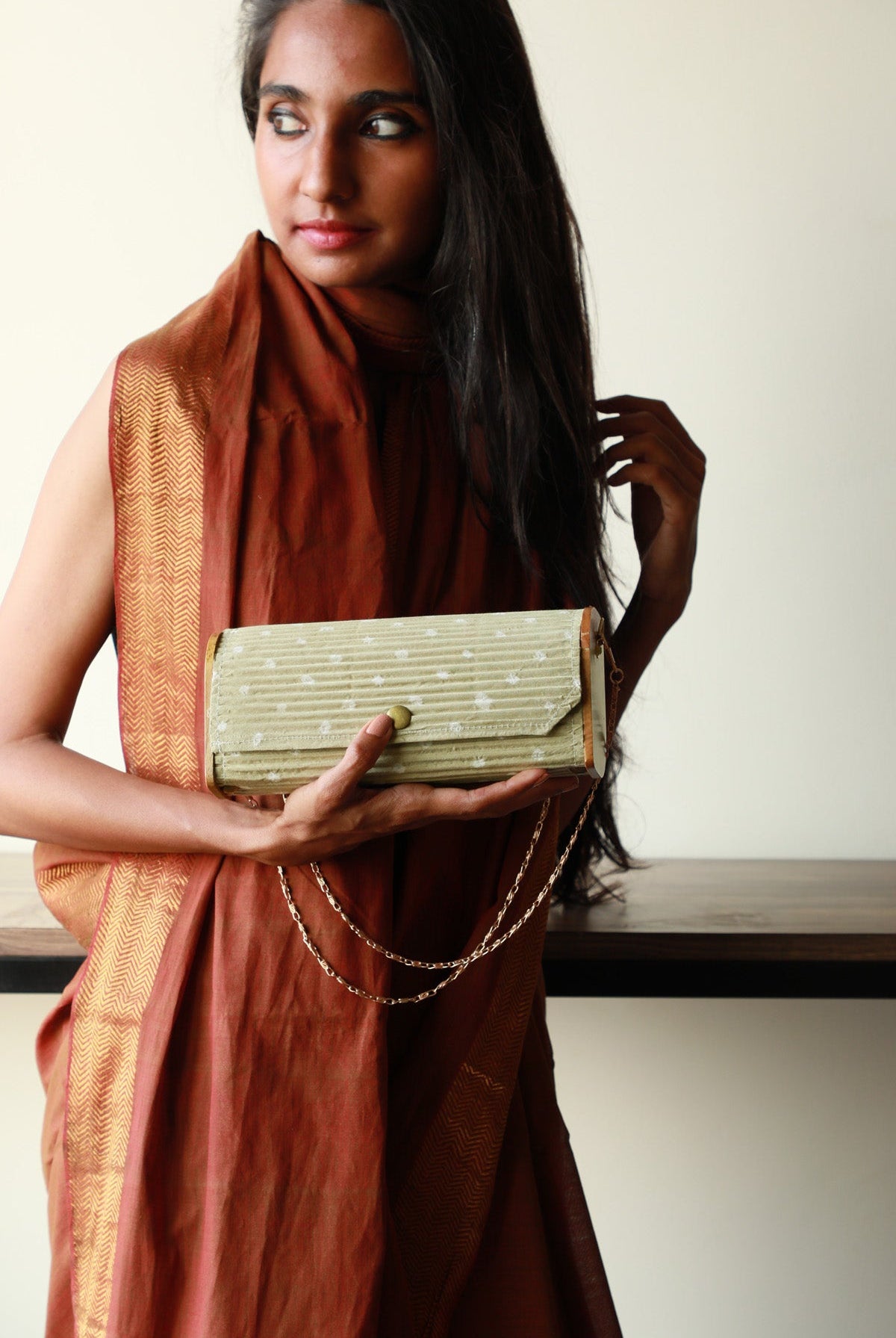 Resham Upcycled Mini Clutch - CiceroniClutchLukka Chuppi