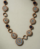 Reversible 2-In-1 Blue Green Necklace - CiceroniNecklaceWhe by Abira