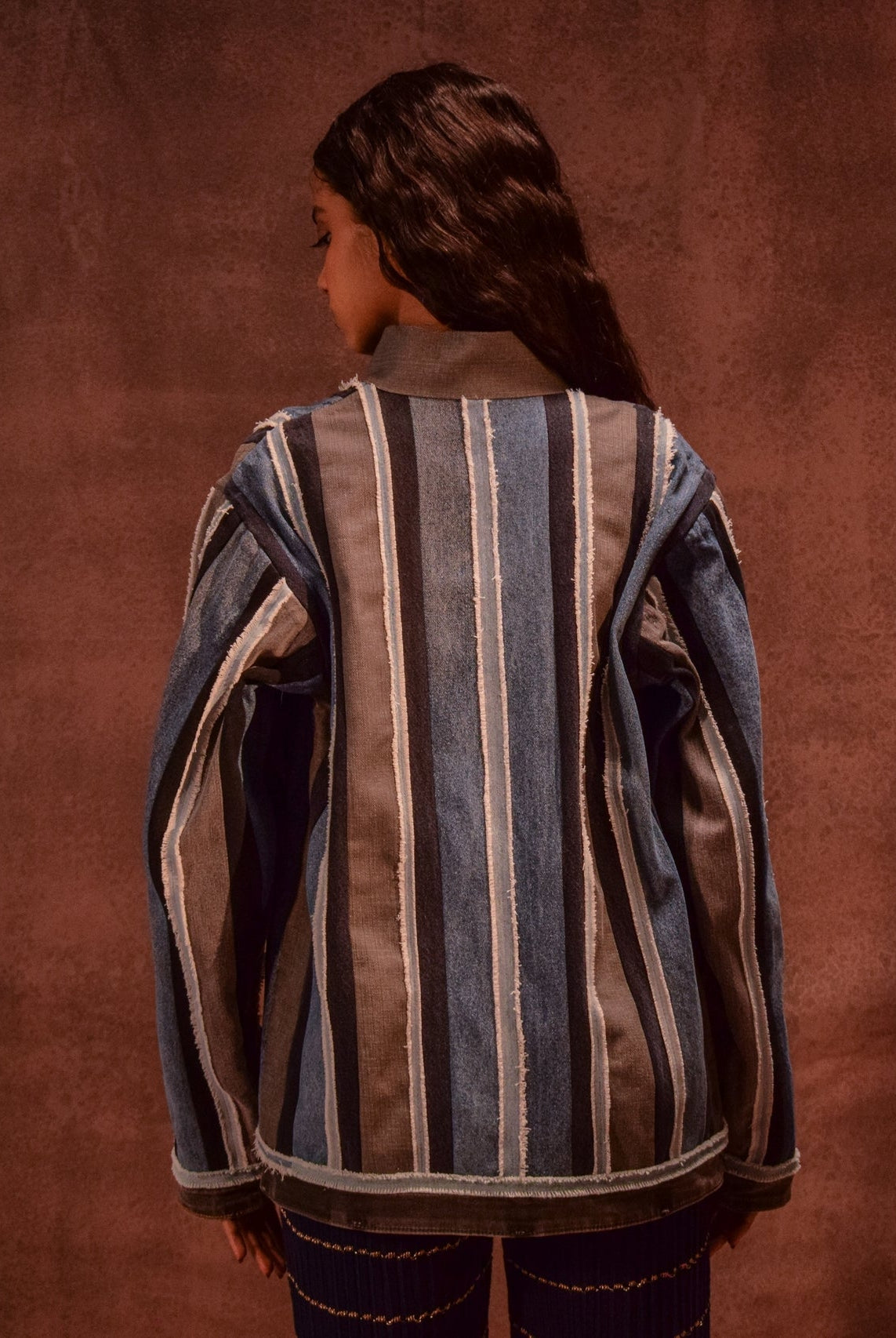 Reversible Panelled Shacket - CiceroniJacketsAnam Husain