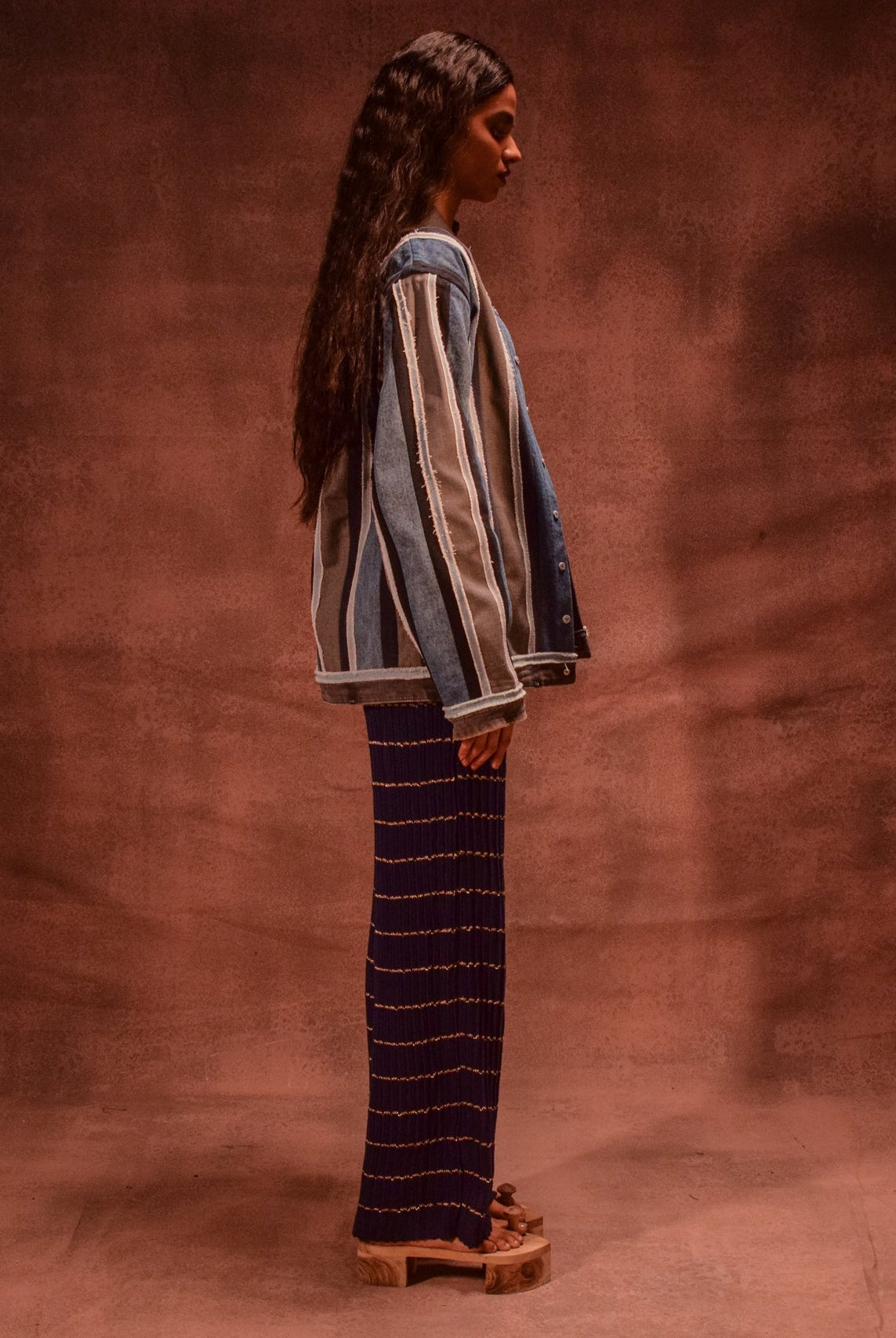 Reversible Panelled Shacket - CiceroniJacketsAnam Husain