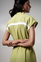 Rihana – Olive Flame Midi Dress - CiceroniDressesMadder Much