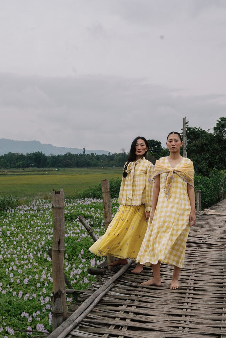 Rini Set - Butter Yellow - CiceroniCo-ord SetGaach