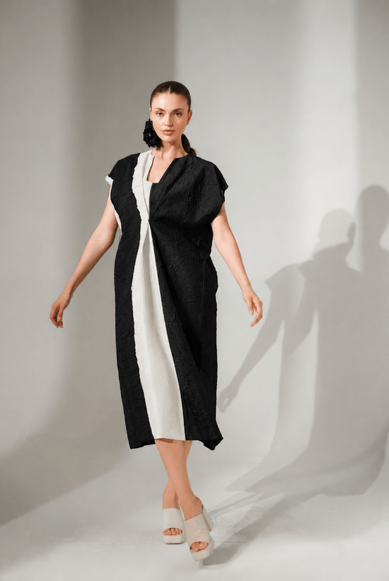 Ripple Dress - Natural - CiceroniDressesStoique