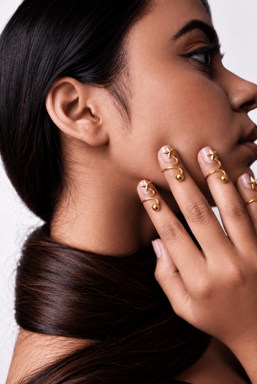 Rising Star Nail Ring - CiceroniNail RingKalon Art Jewellery