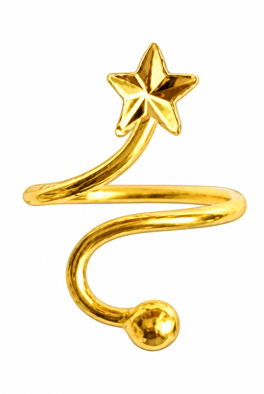 Rising Star Nail Ring - CiceroniNail RingKalon Art Jewellery