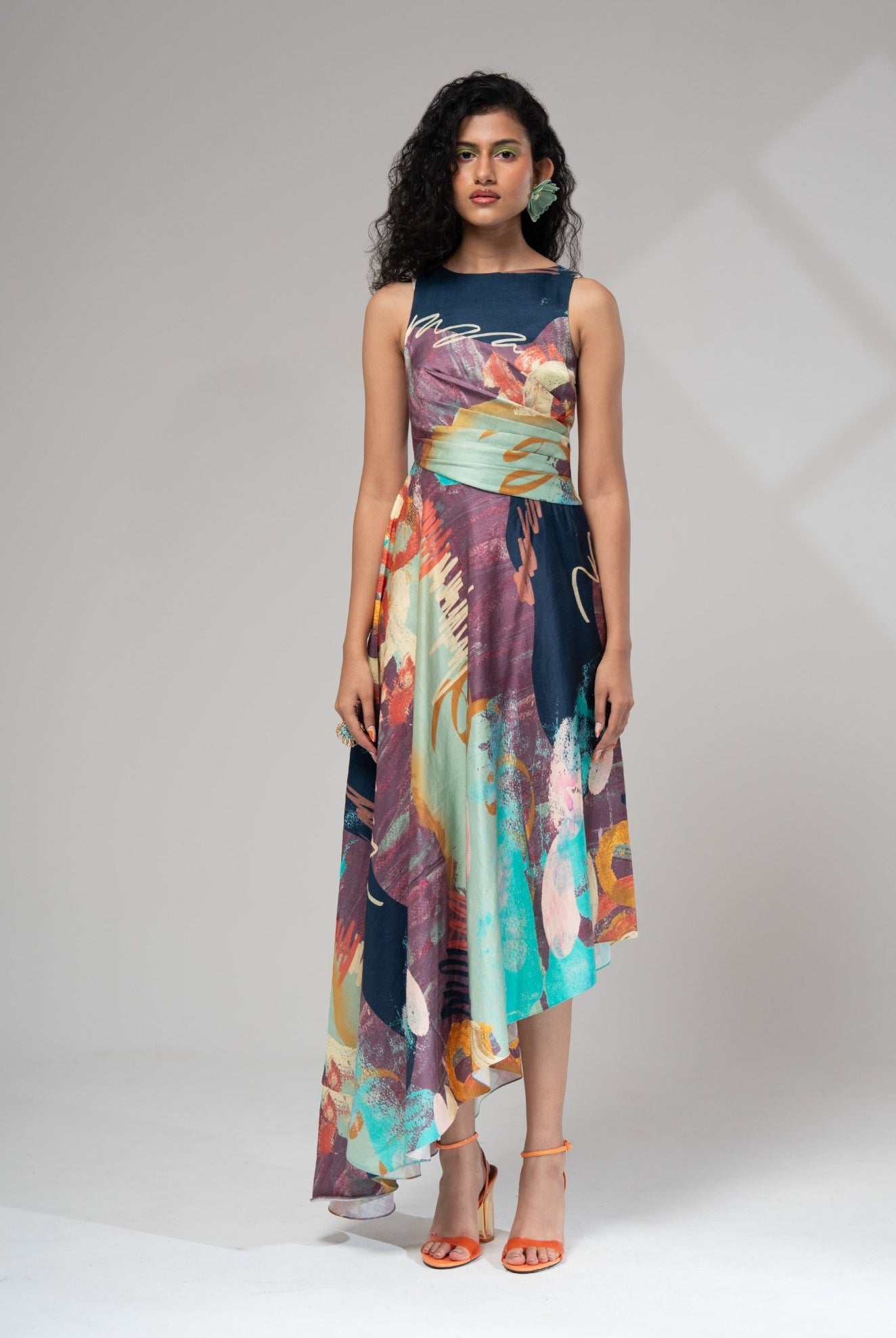 Riva Asymmetrical Dress - CiceroniDressesAdvait