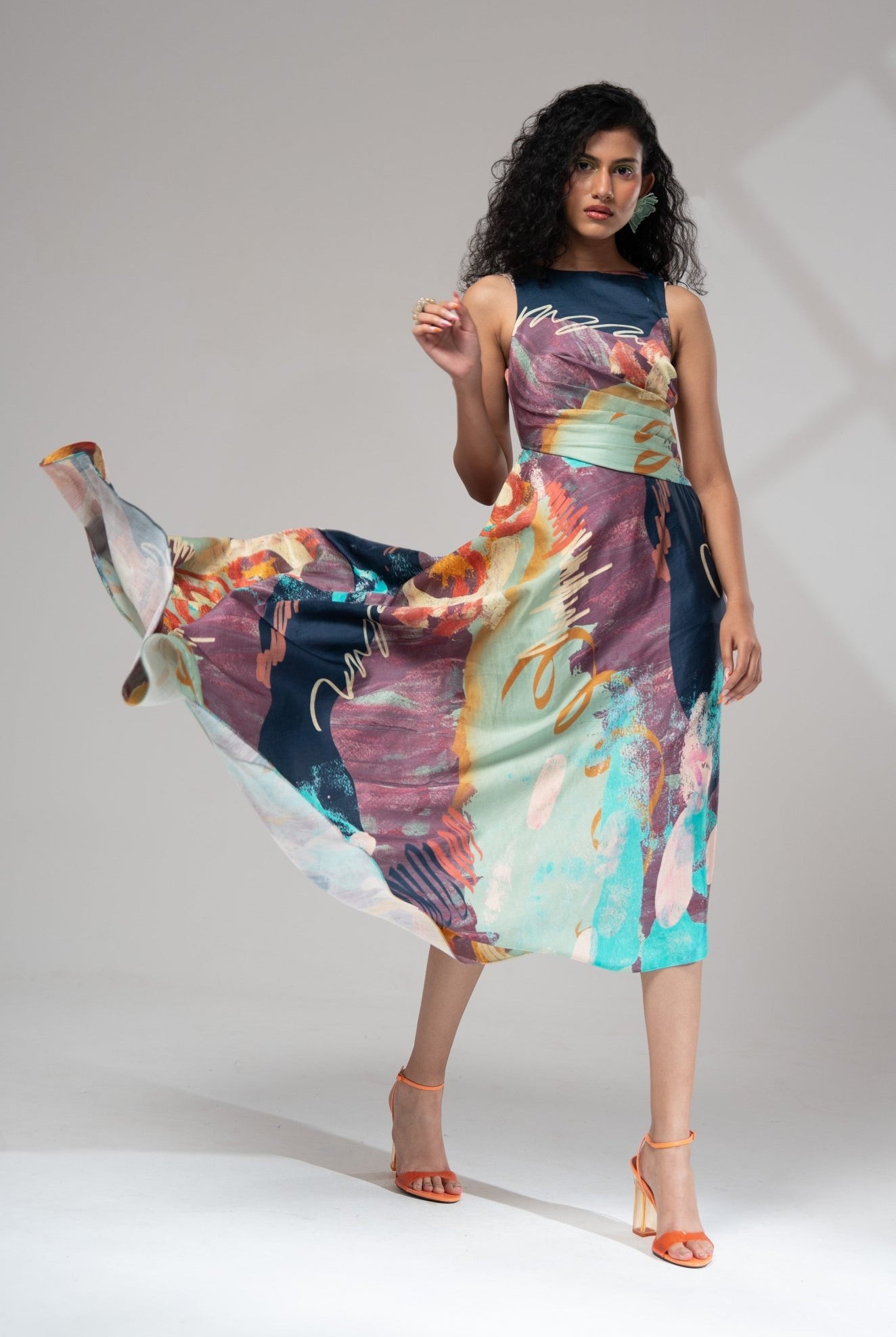 Riva Asymmetrical Dress - CiceroniDressesAdvait