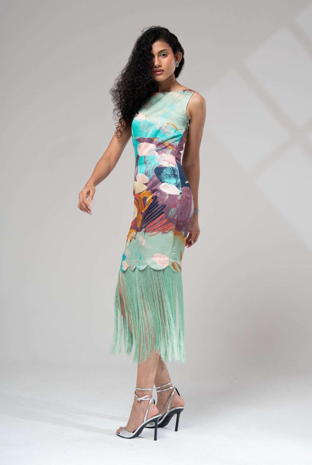 Riva Fringe Dress - CiceroniDressesAdvait