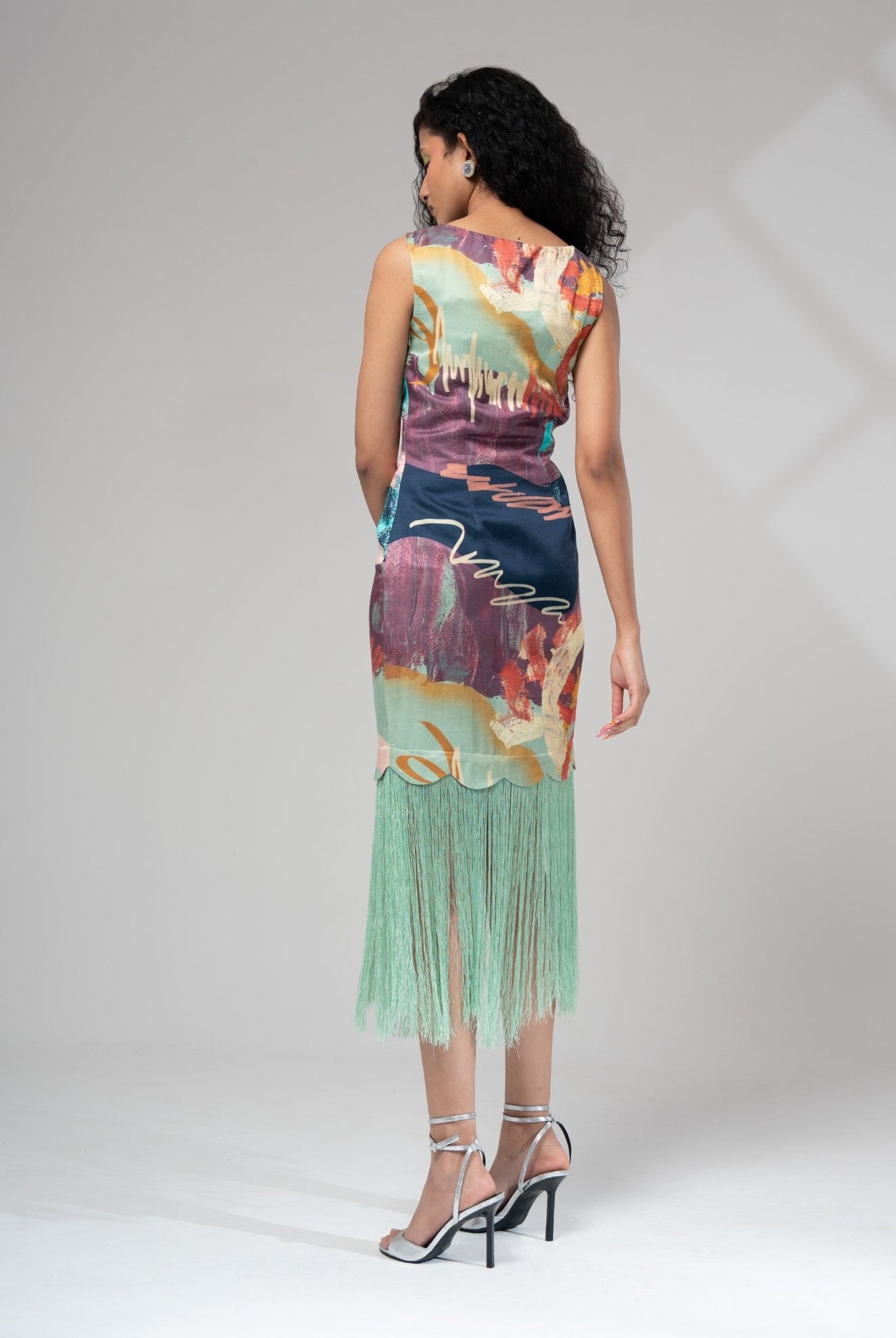 Riva Fringe Dress - CiceroniDressesAdvait