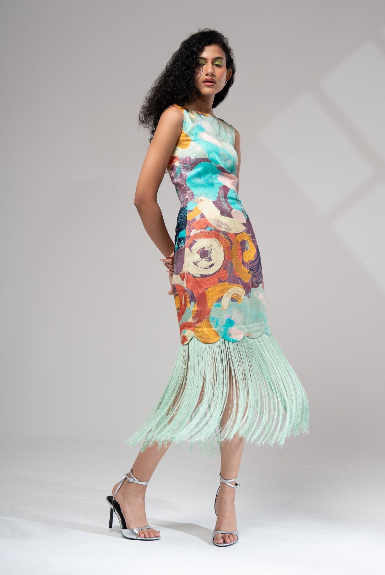 Riva Fringe Dress - CiceroniDressesAdvait