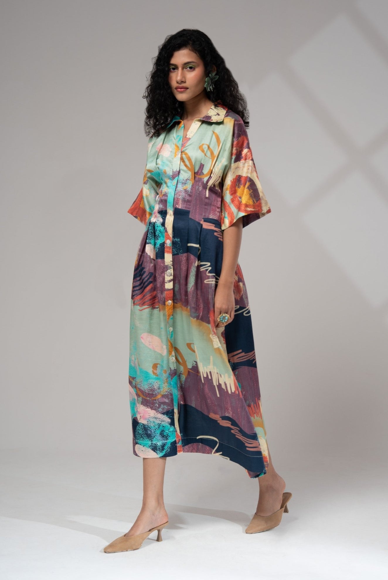 Riva Kimono Dress - CiceroniDressesAdvait