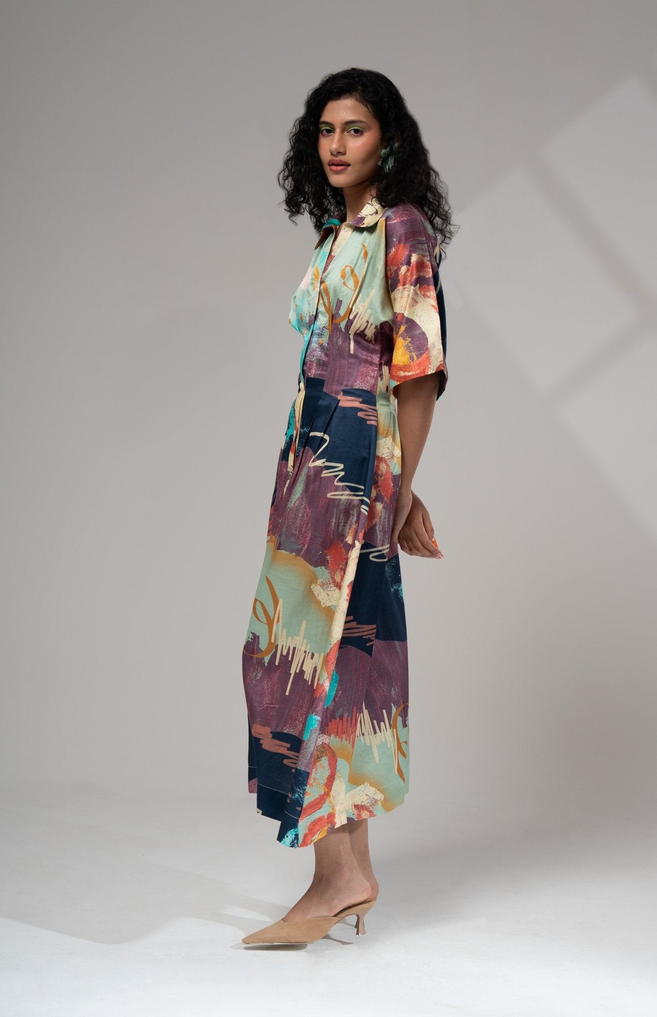 Riva Kimono Dress - CiceroniDressesAdvait