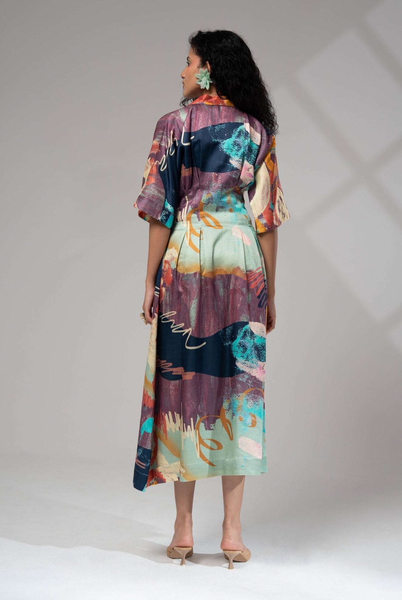 Riva Kimono Dress - CiceroniDressesAdvait