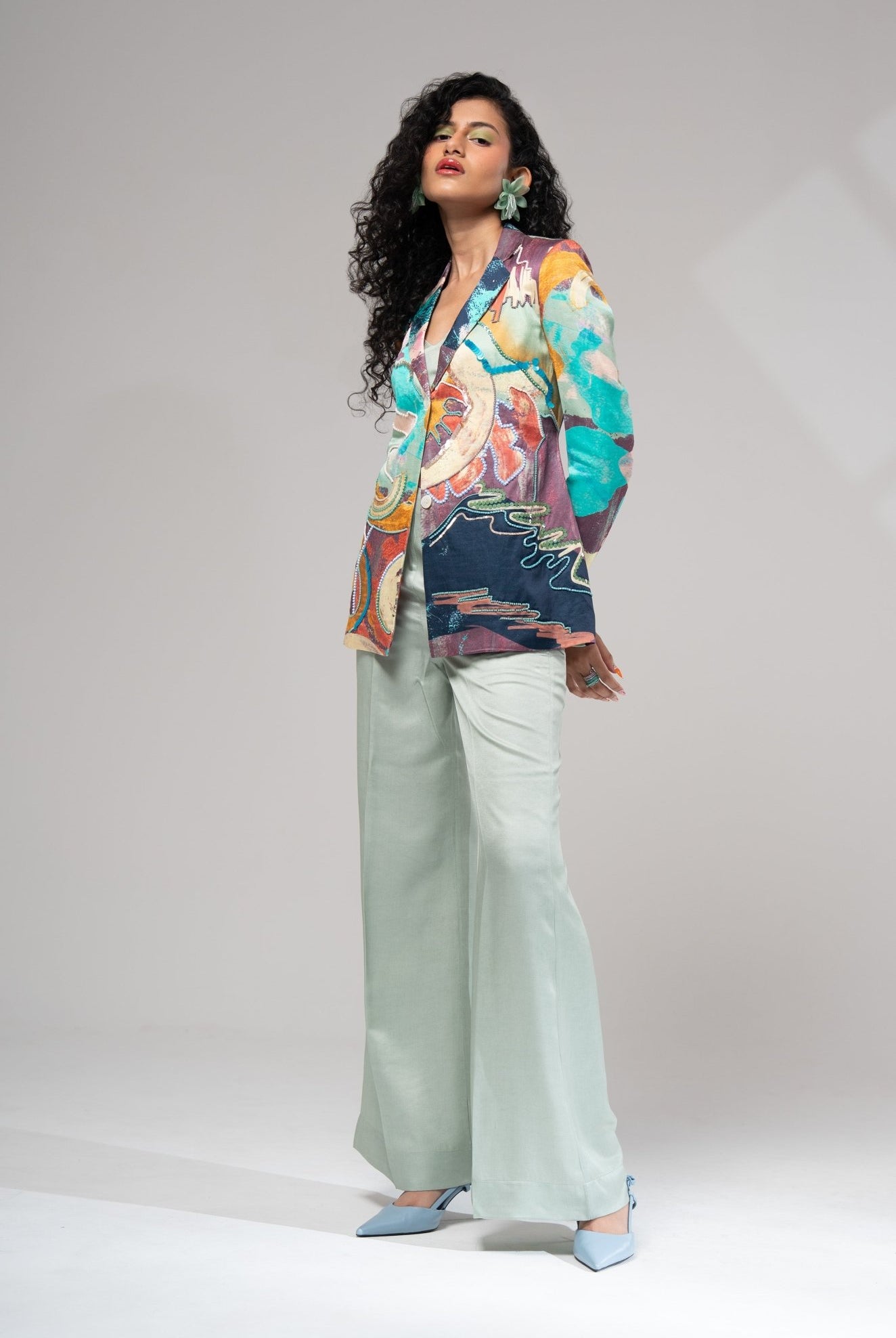 Riva Summer Blazer Set - CiceroniCo - ord SetAdvait