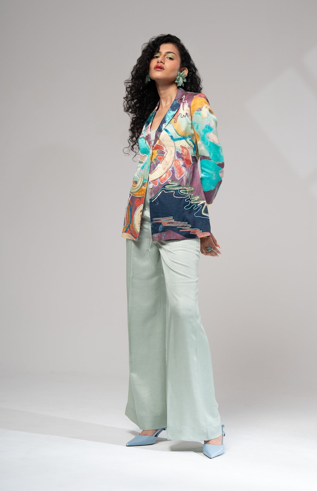 Riva Summer Blazer Set - CiceroniCo - ord SetAdvait