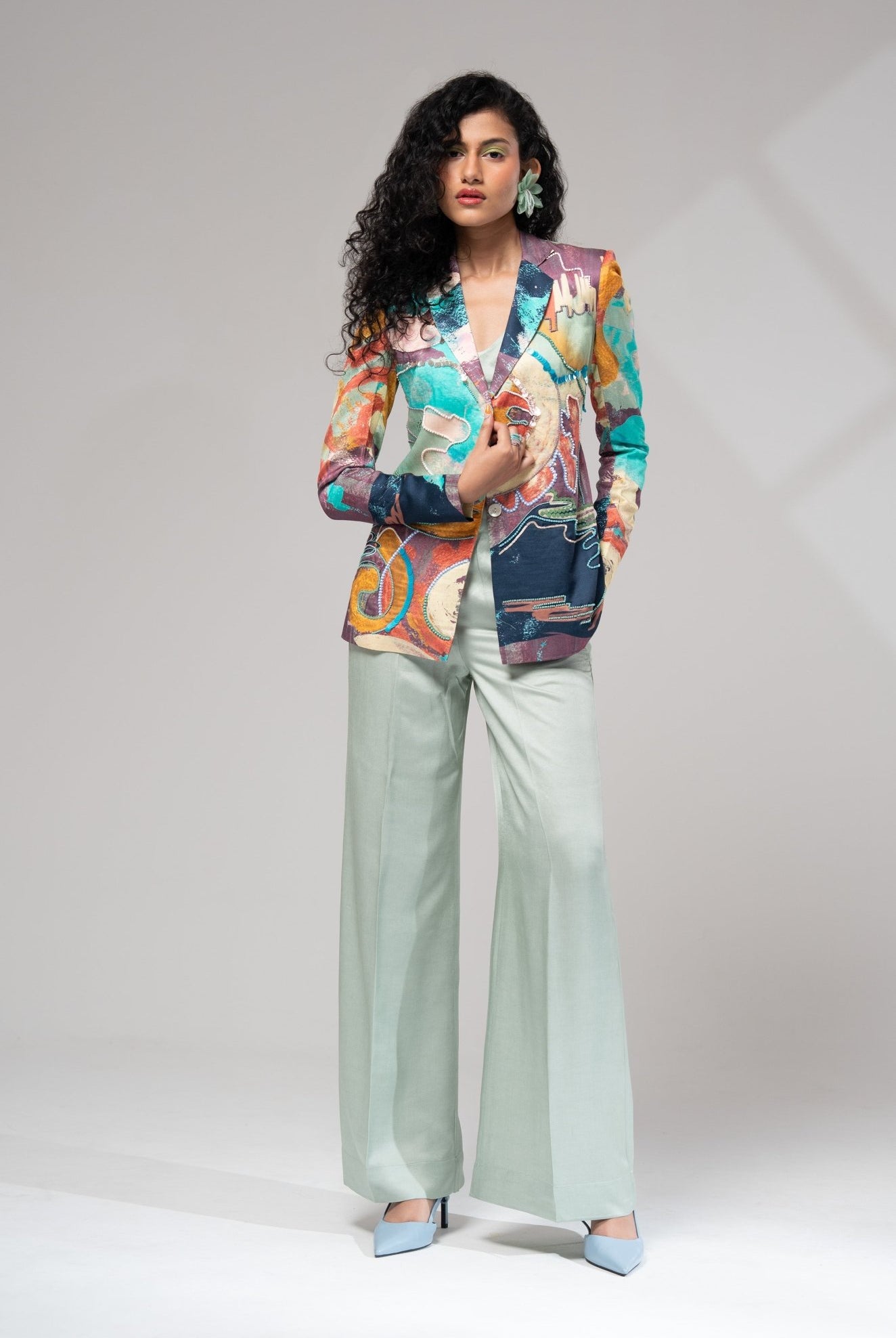 Riva Summer Blazer Set - CiceroniCo - ord SetAdvait