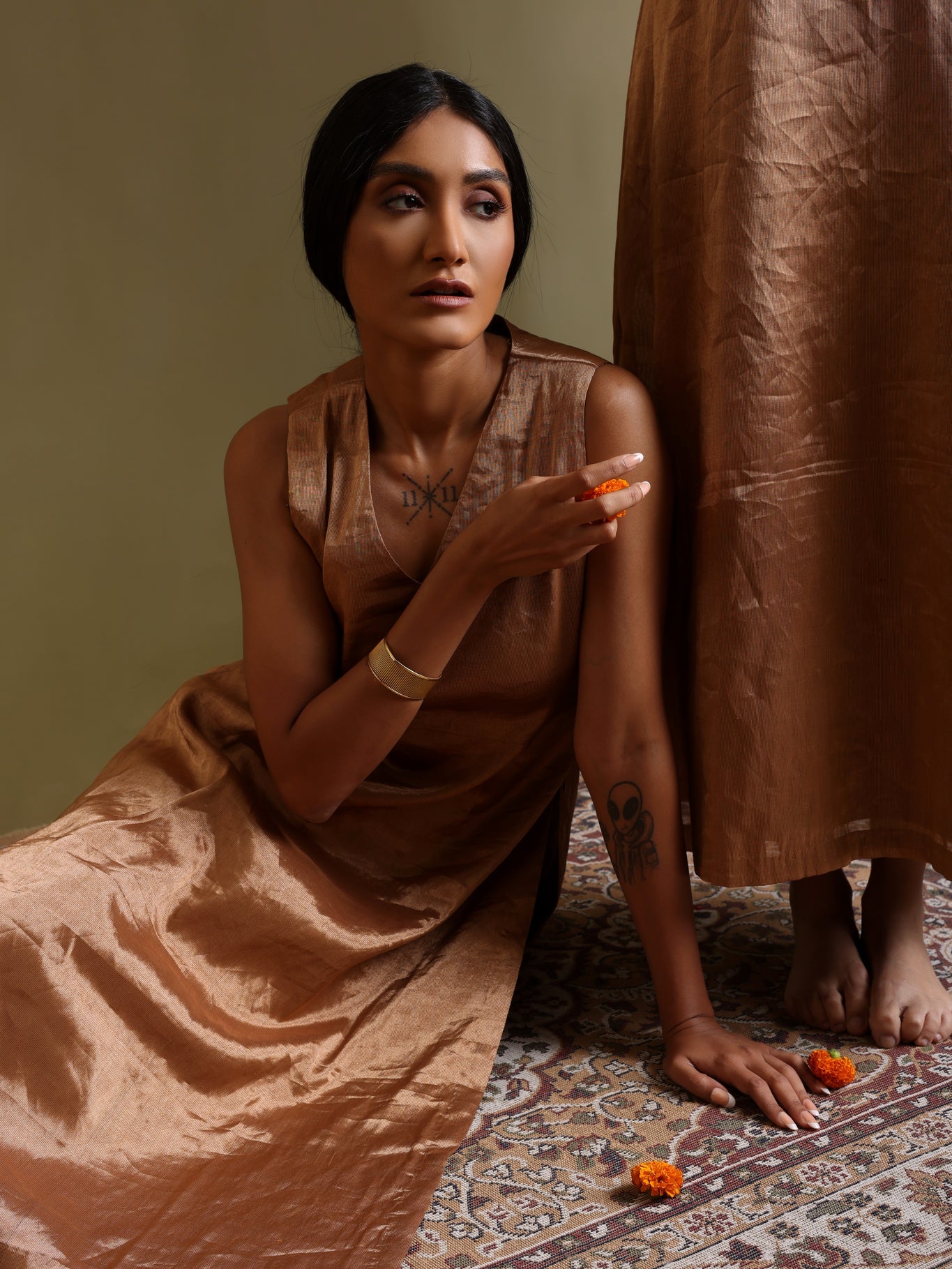 Rivaah Outfit - CiceroniKurta Set, Festive WearChokhi Chorri