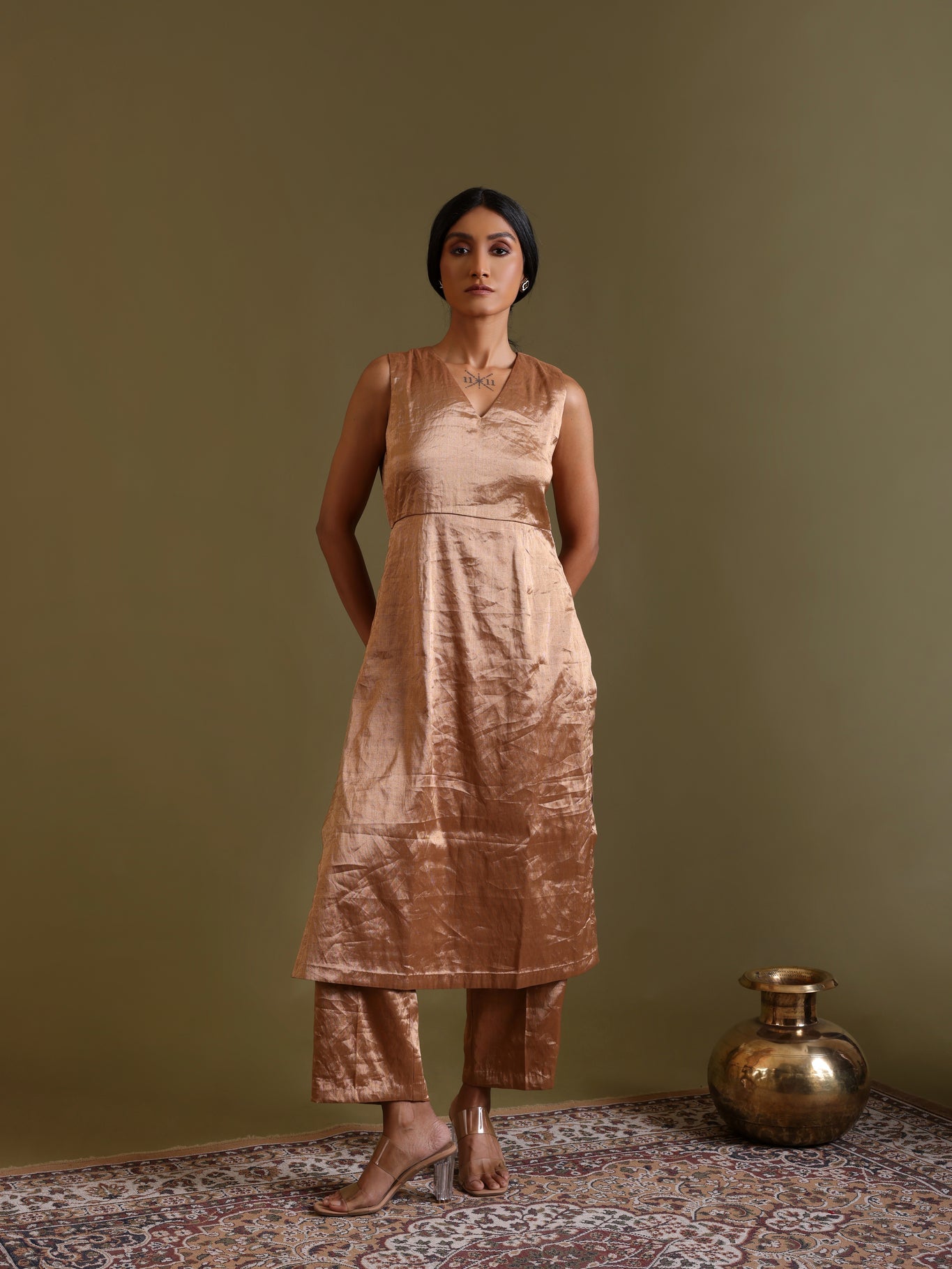 Rivaah Outfit - CiceroniKurta Set, Festive WearChokhi Chorri