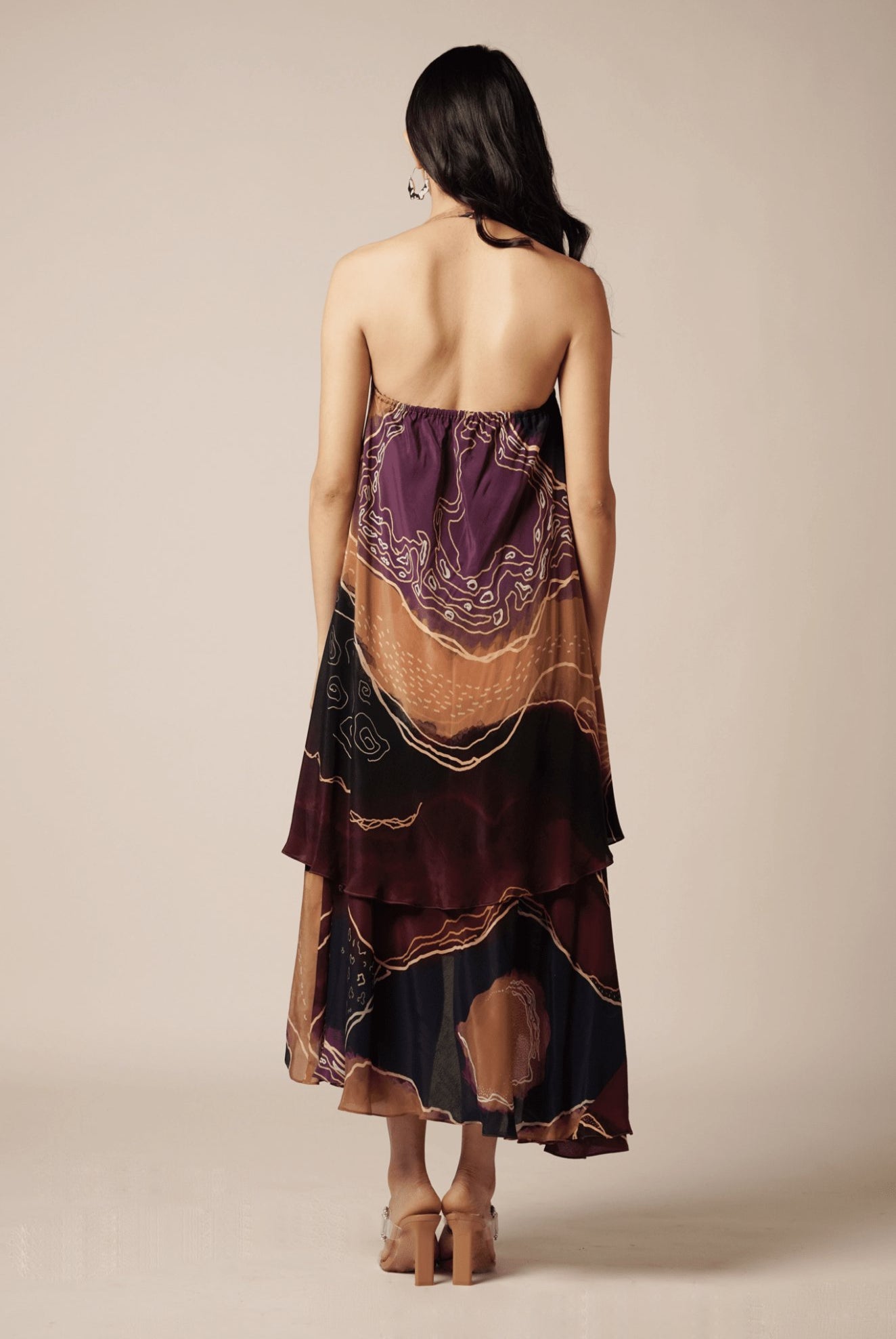 River Layered Dress - CiceroniDressesAdvait