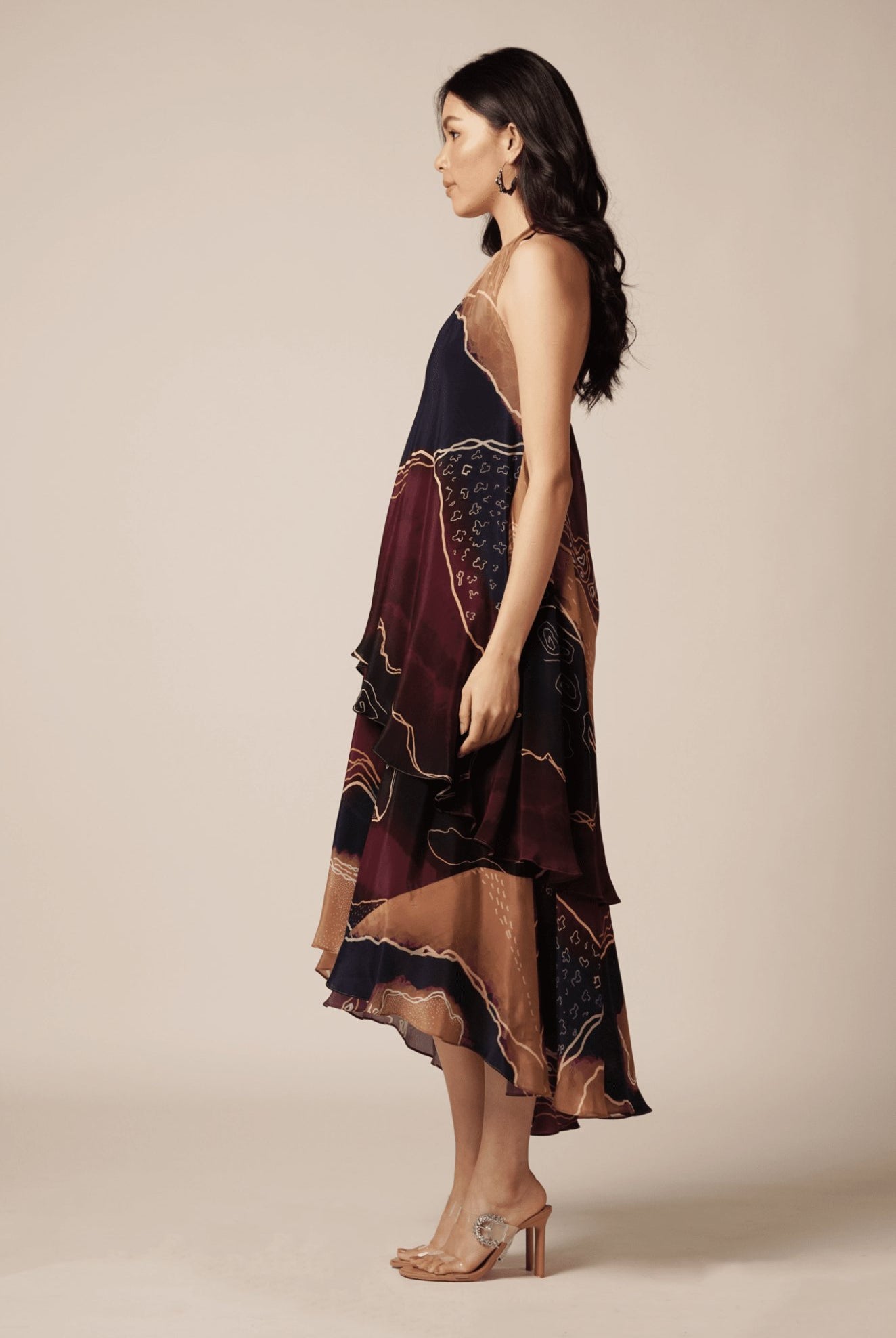 River Layered Dress - CiceroniDressesAdvait