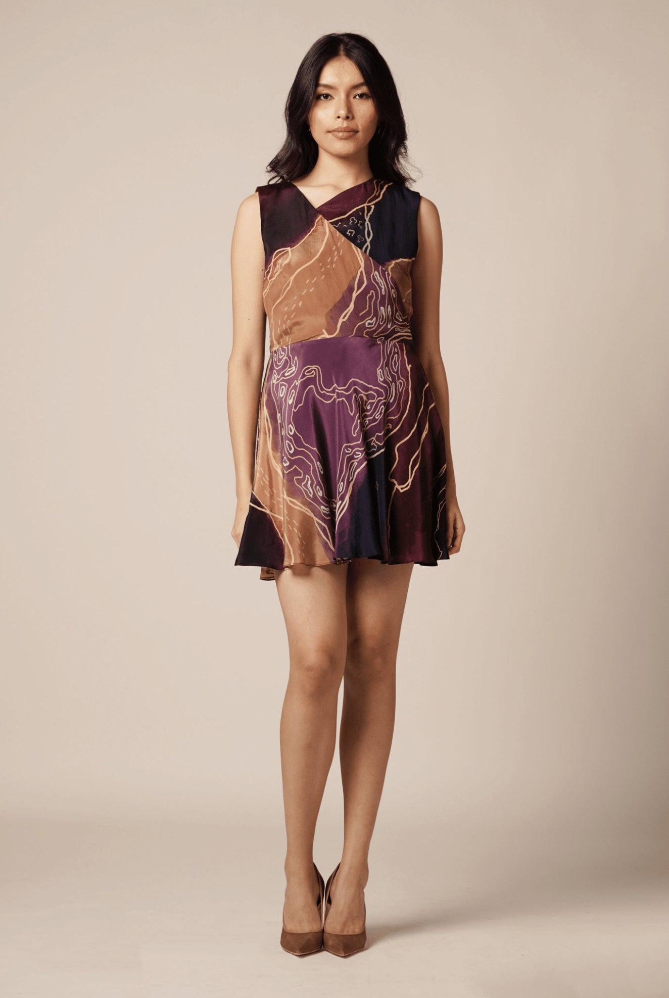 River Short Dress - CiceroniDressesAdvait
