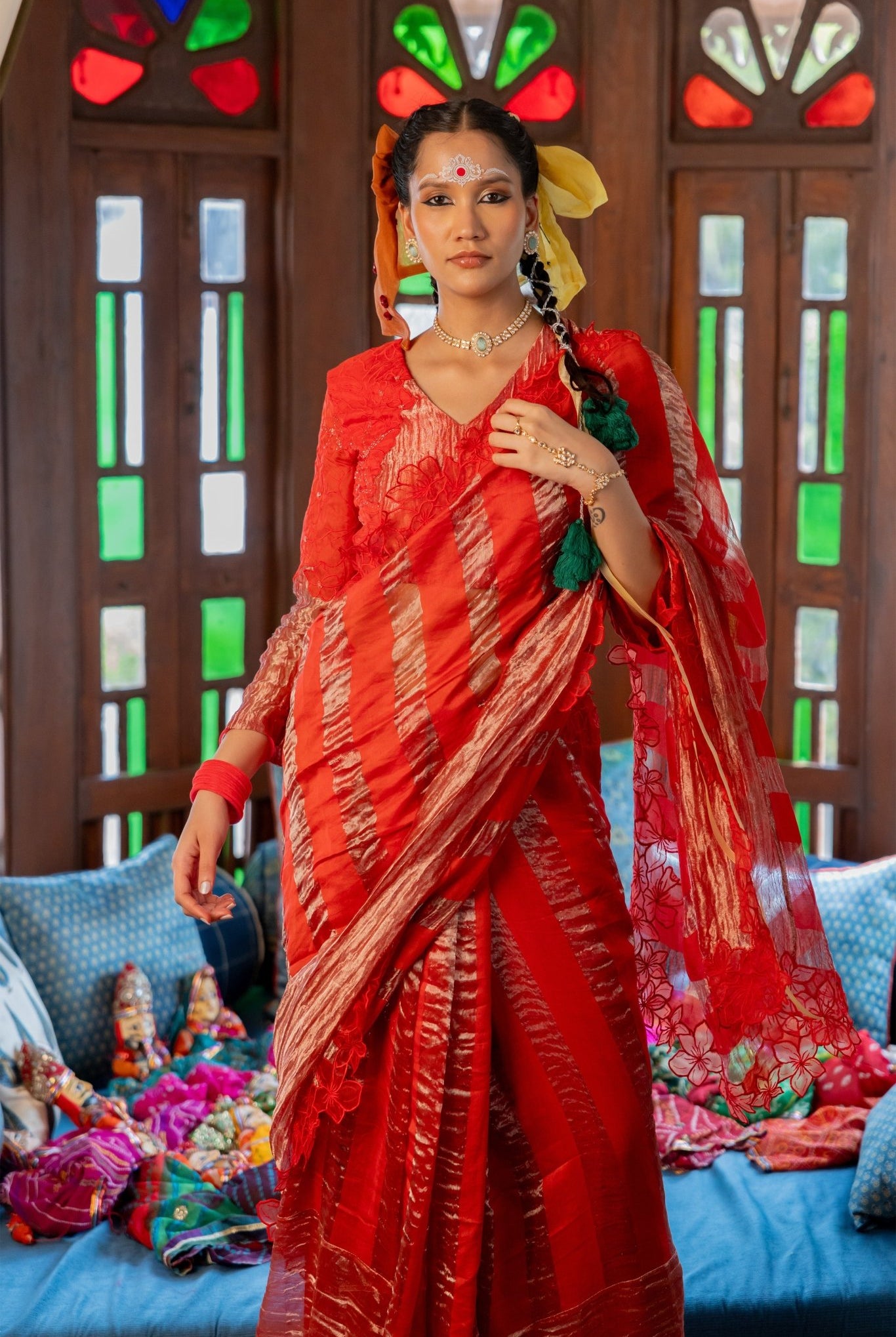 Rohini Set - CiceroniSareeChambray & Co.