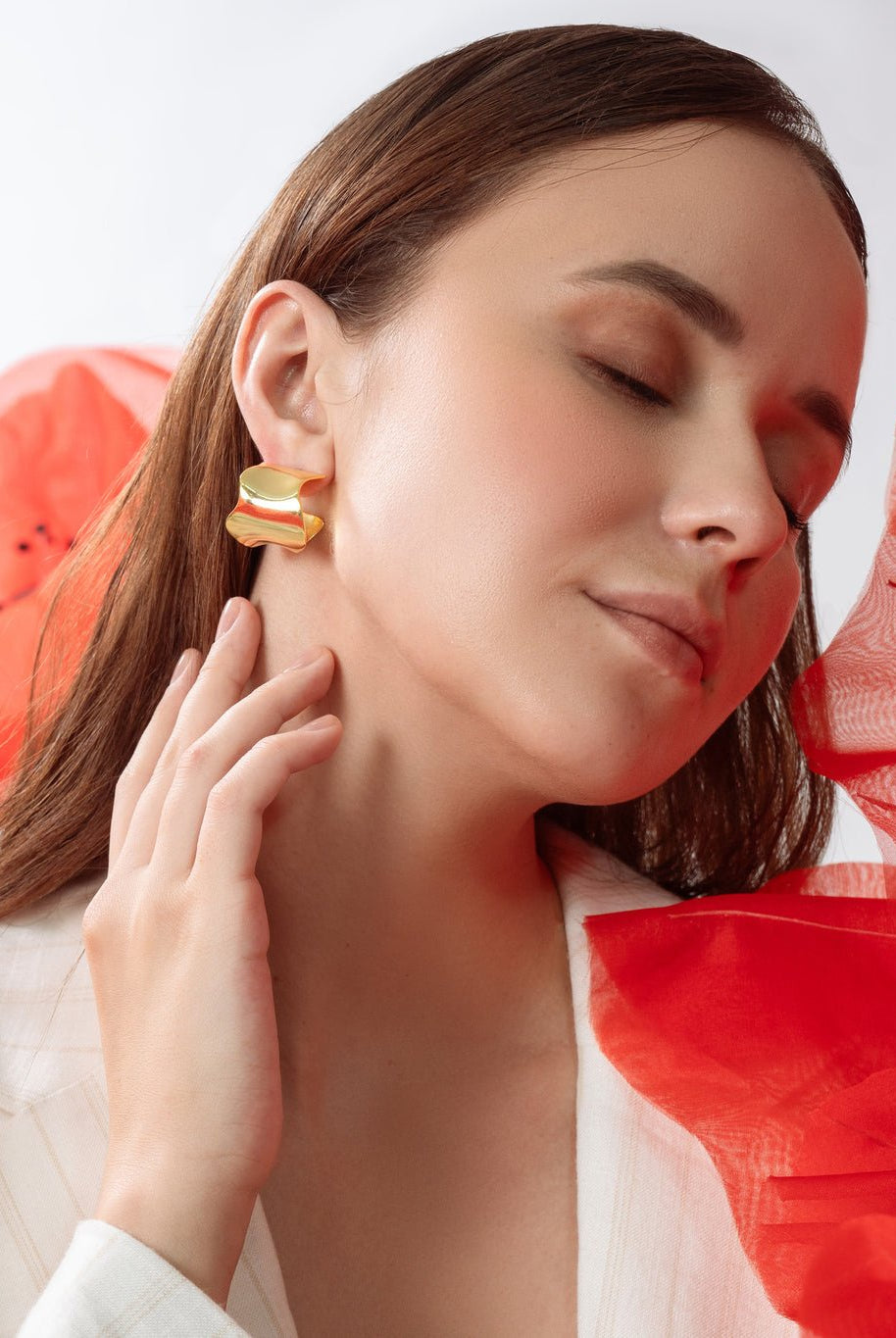 Roller Coaster Hoops - CiceroniEarringsEquiivalence