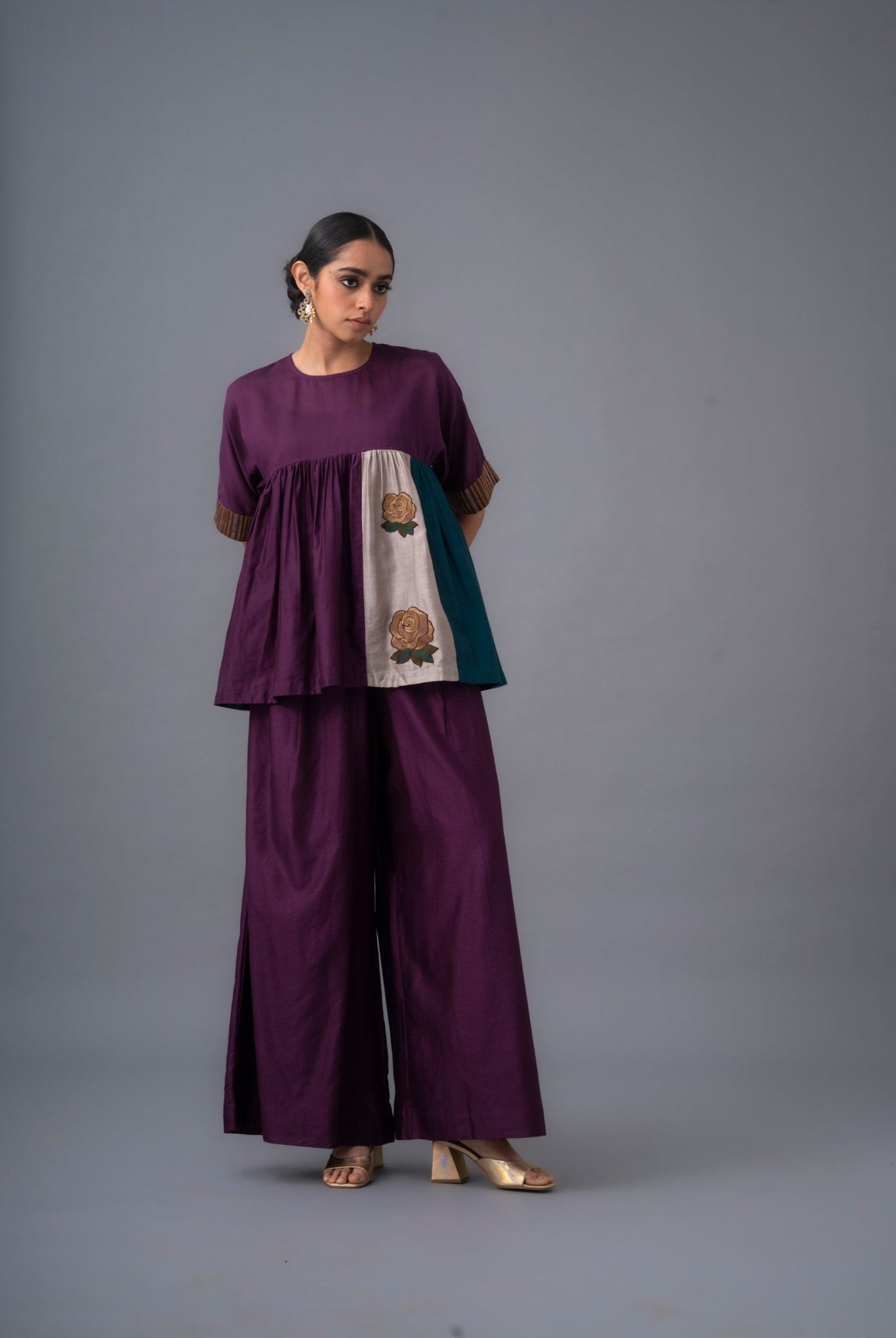 Rosanne Set - Deep Plum - CiceroniCo-ord SetRaga & Co.