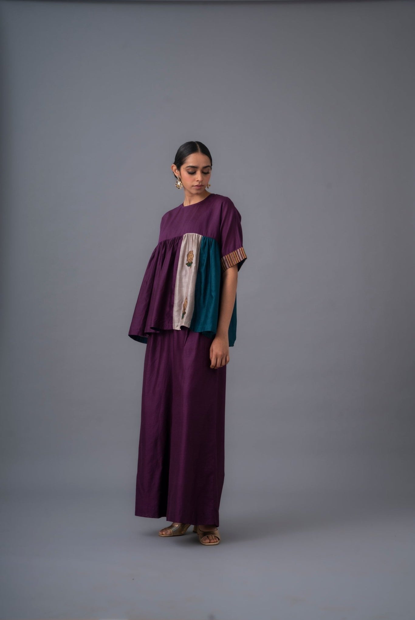 Rosanne Set - Deep Plum - CiceroniCo-ord SetRaga & Co.