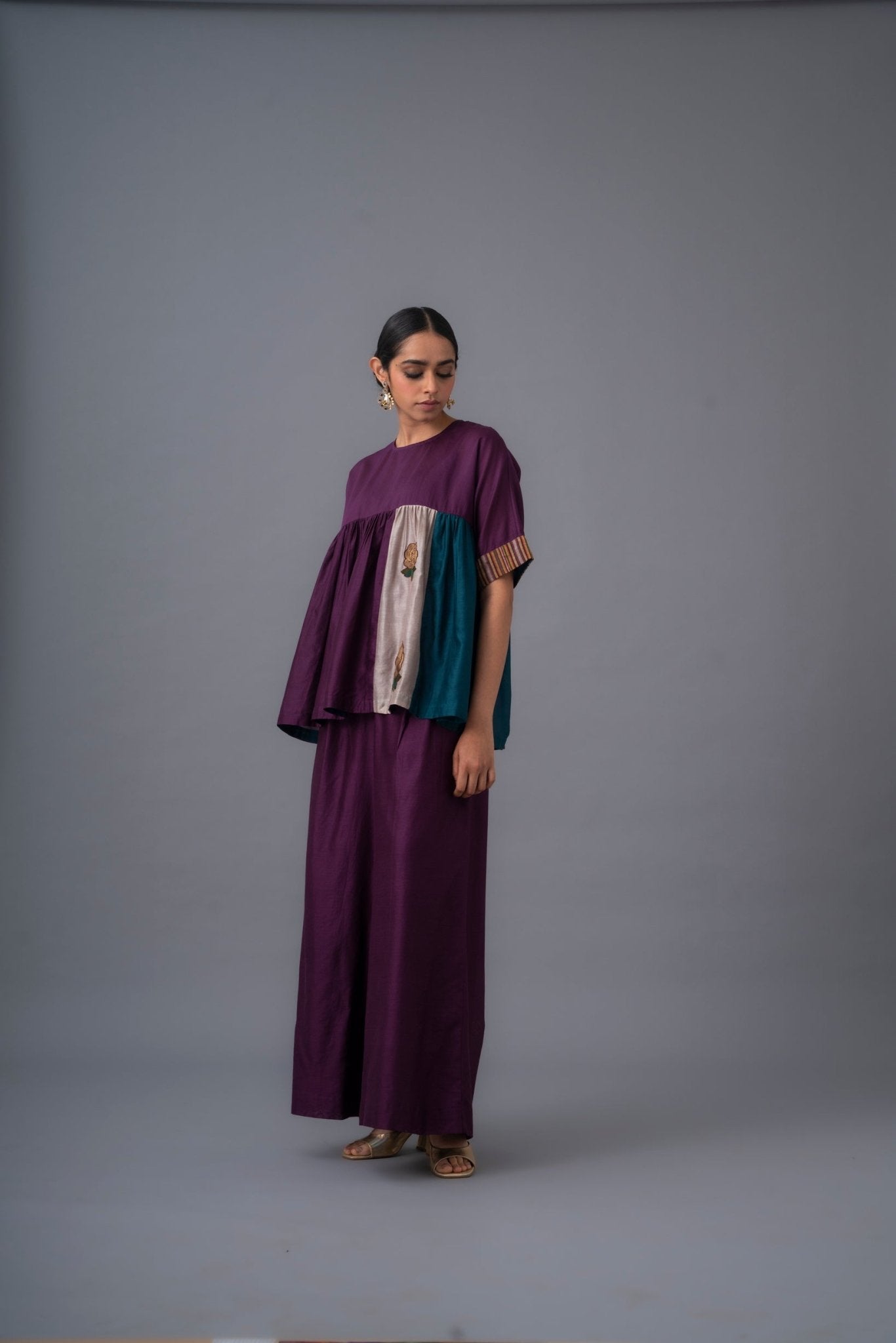 Rosanne Set - Deep Plum - CiceroniCo-ord SetRaga & Co.