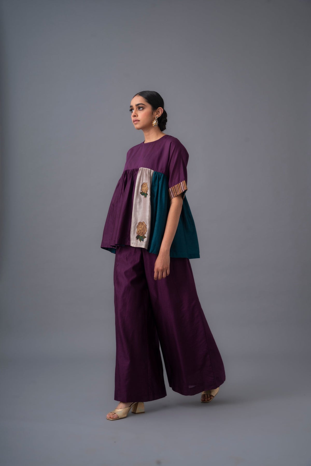 Rosanne Set - Deep Plum - CiceroniCo-ord SetRaga & Co.