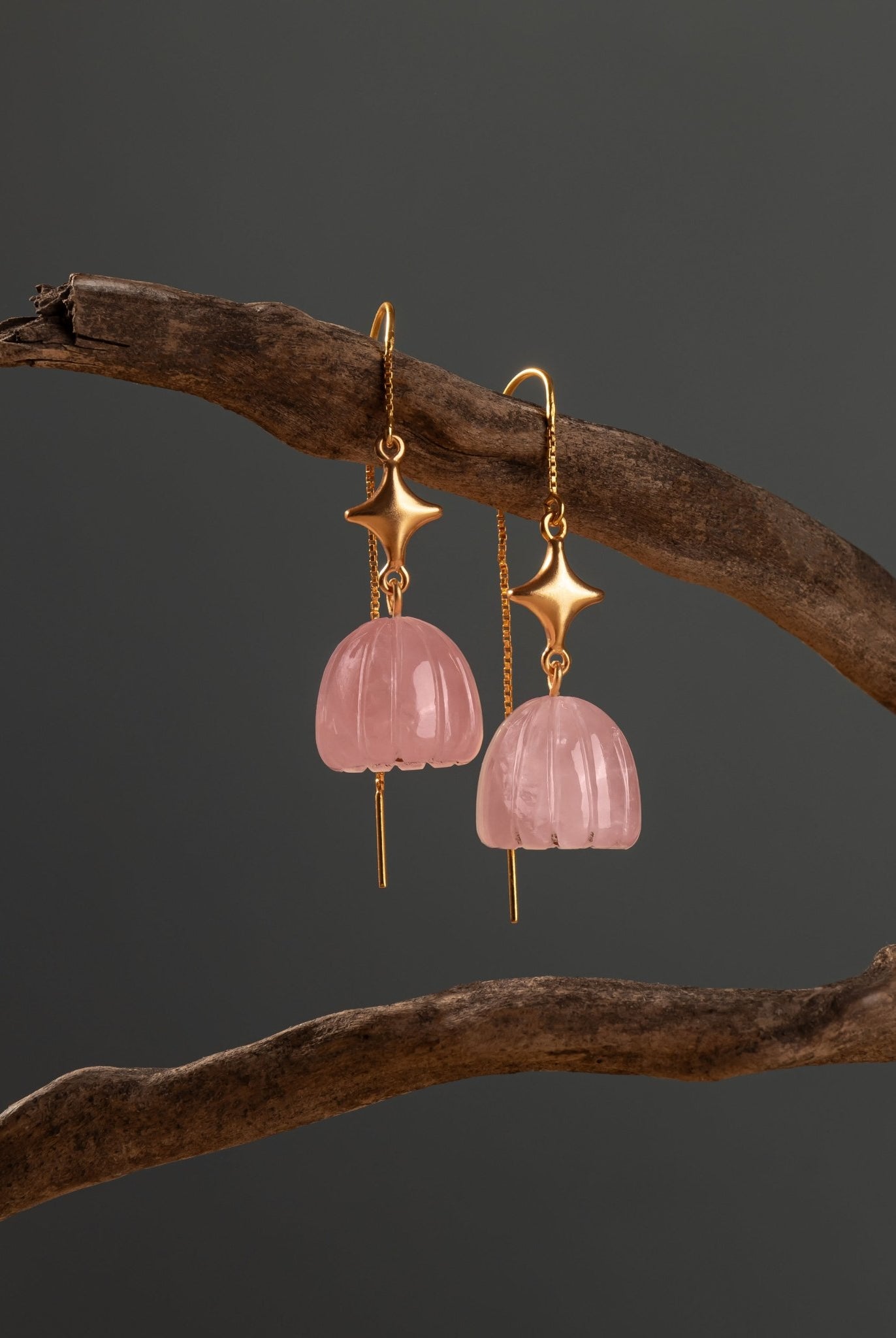 Rose Blossom threader - CiceroniThreader earringRumri