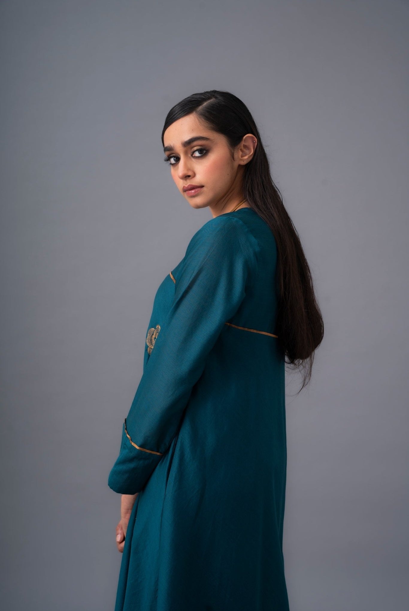 Rosita Dress - Mid Night Teal - CiceroniDressesRaga & Co.