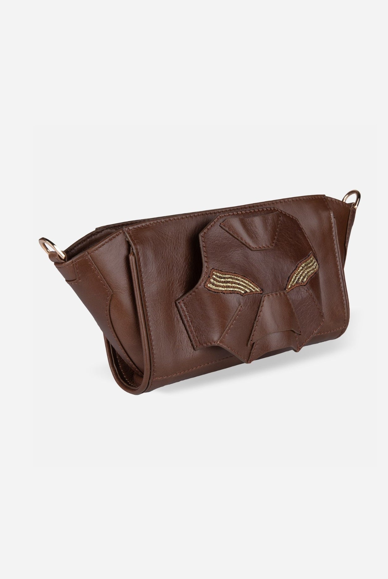 Rudra Wristlet in Tan - CiceroniWalletEconock