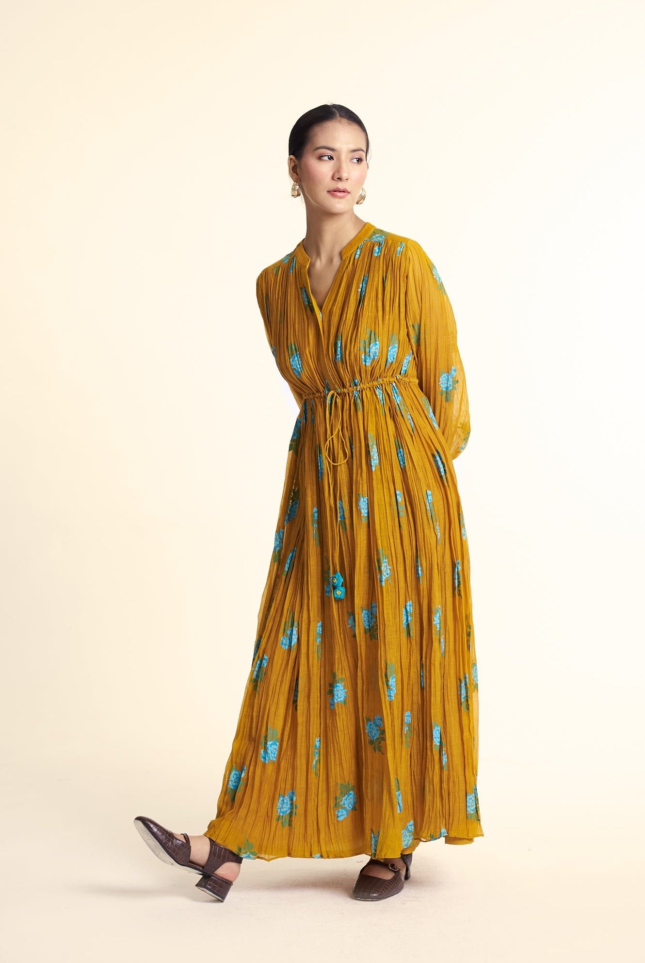Rue Dress - Mustard - CiceroniDressesGaach