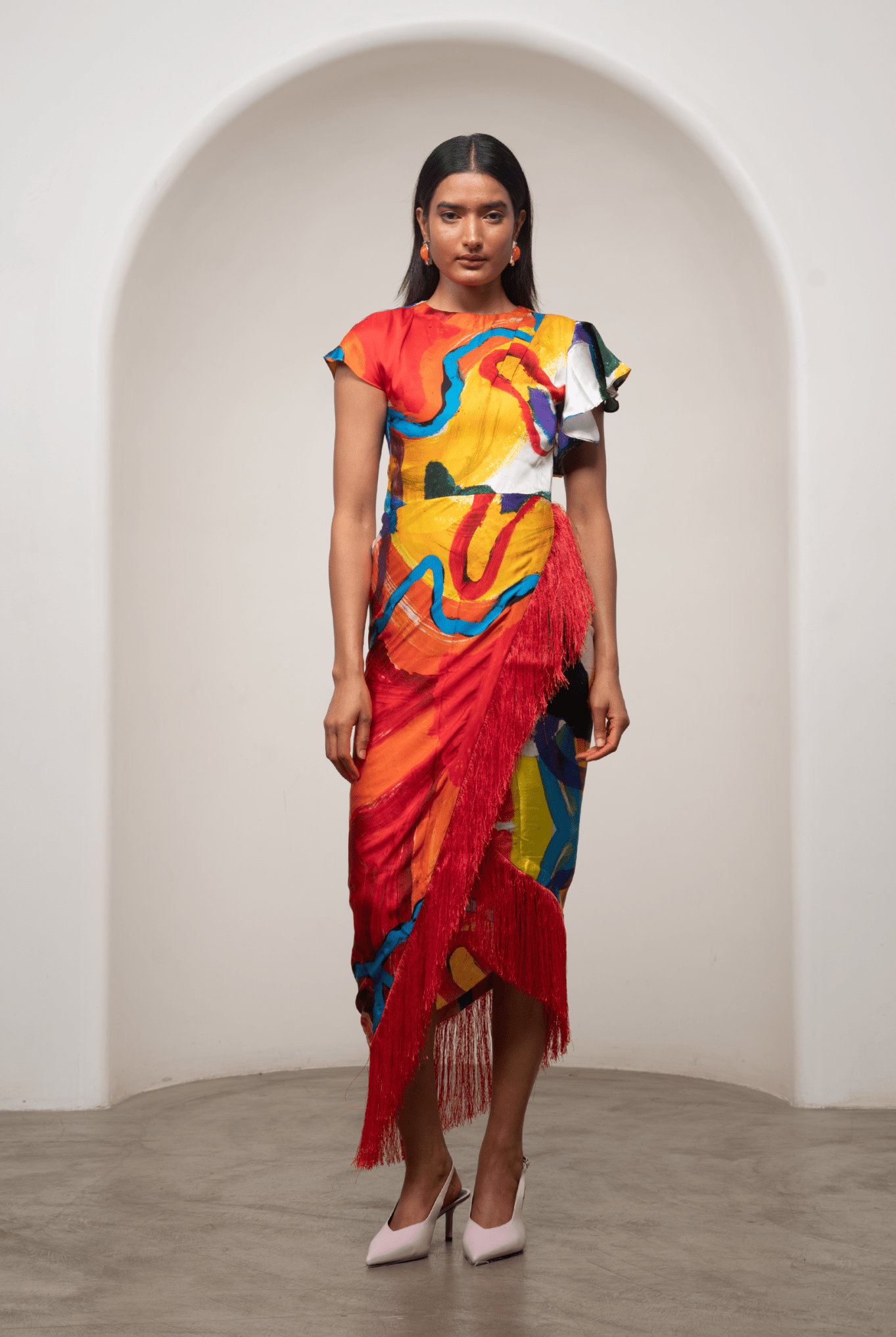 Ruel Crossover Dress - CiceroniDressesAdvait