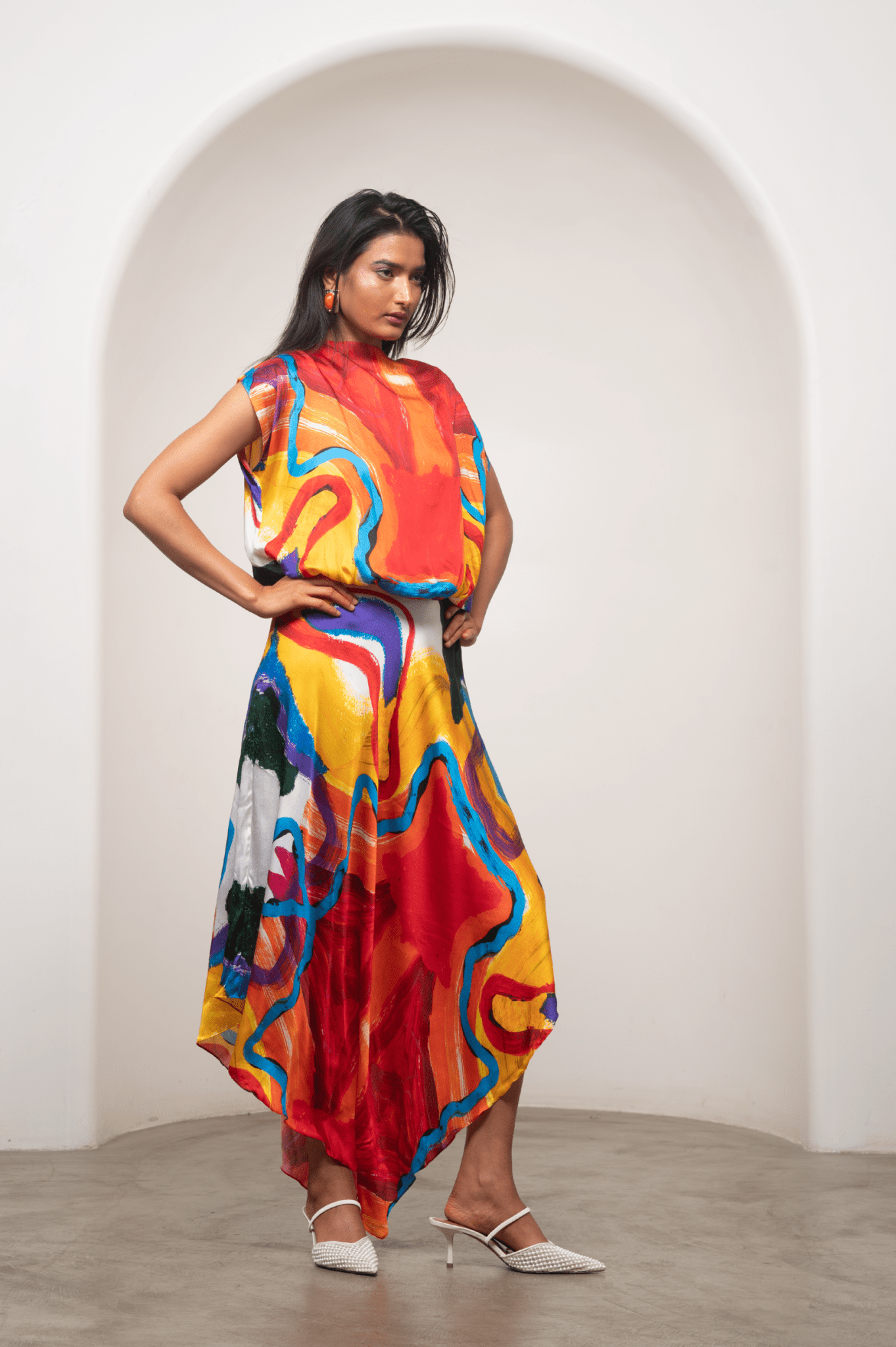 Ruel Handkerchief Dress - CiceroniDressesAdvait