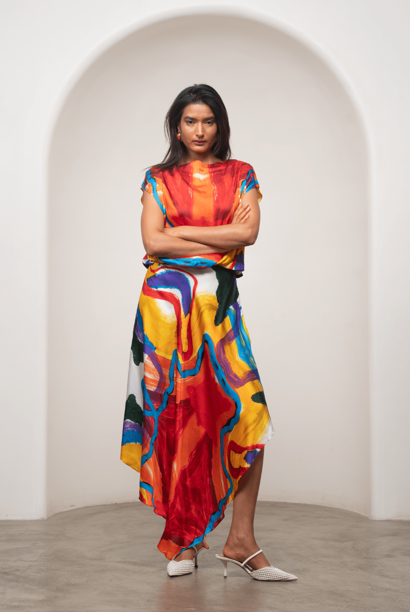 Ruel Handkerchief Dress - CiceroniDressesAdvait